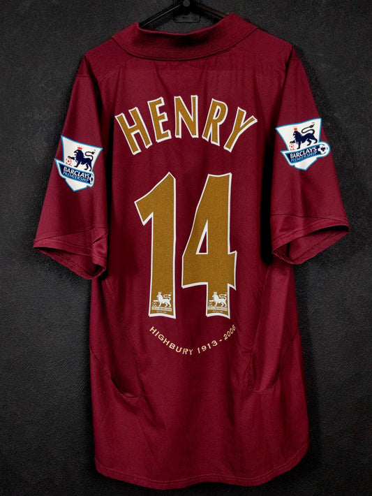 Arsenal 2005/2006 - Home shirt - Henry - M