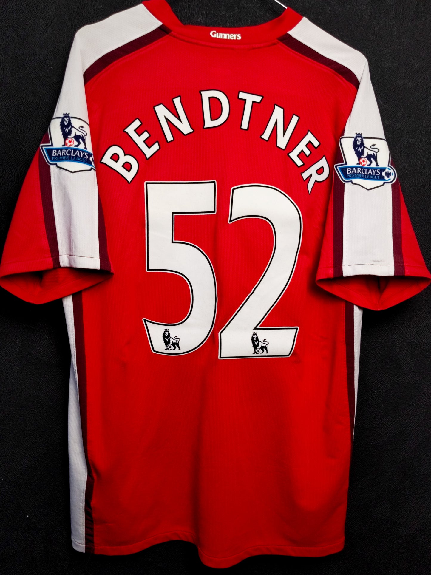 Arsenal 2008/2009/2010 - Bendtner - Home Shirt - L
