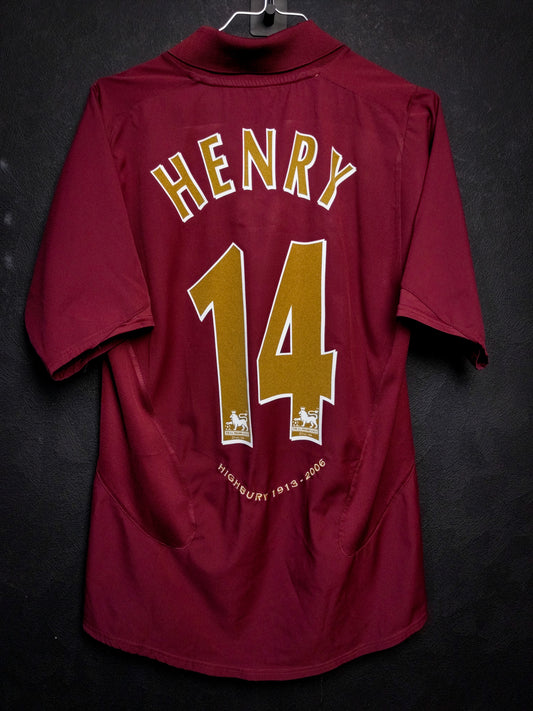 Arsenal 2005/2006 - Home shirt - Henry - S