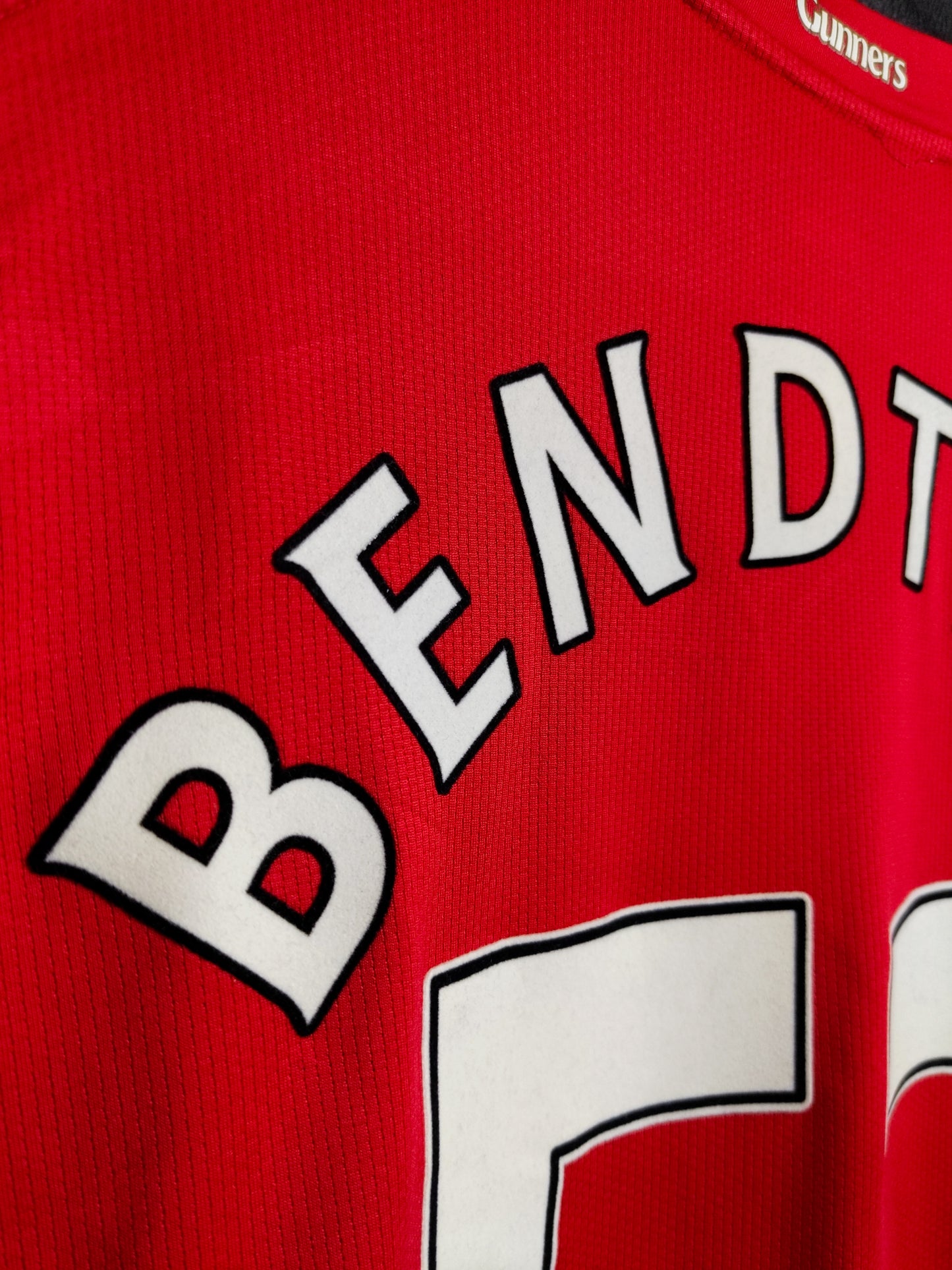 Arsenal 2008/2009/2010 - Bendtner - Home Shirt - L