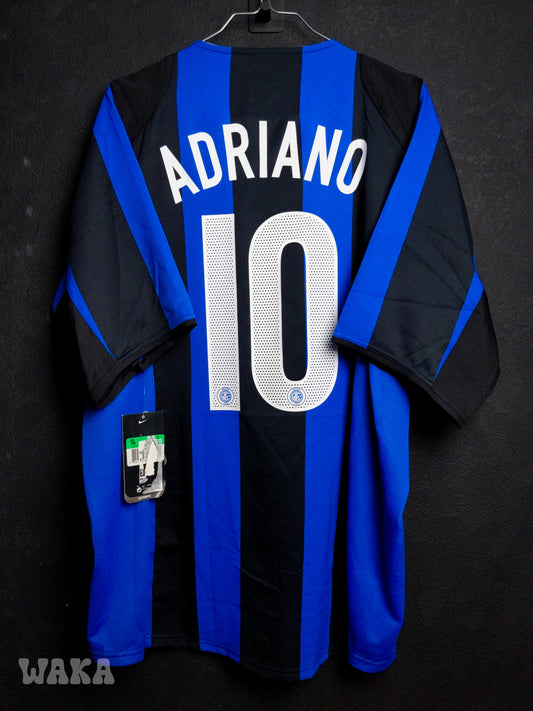 Inter Milan 2004/05 - Adriano - Home shirt - XL *BNWT*
