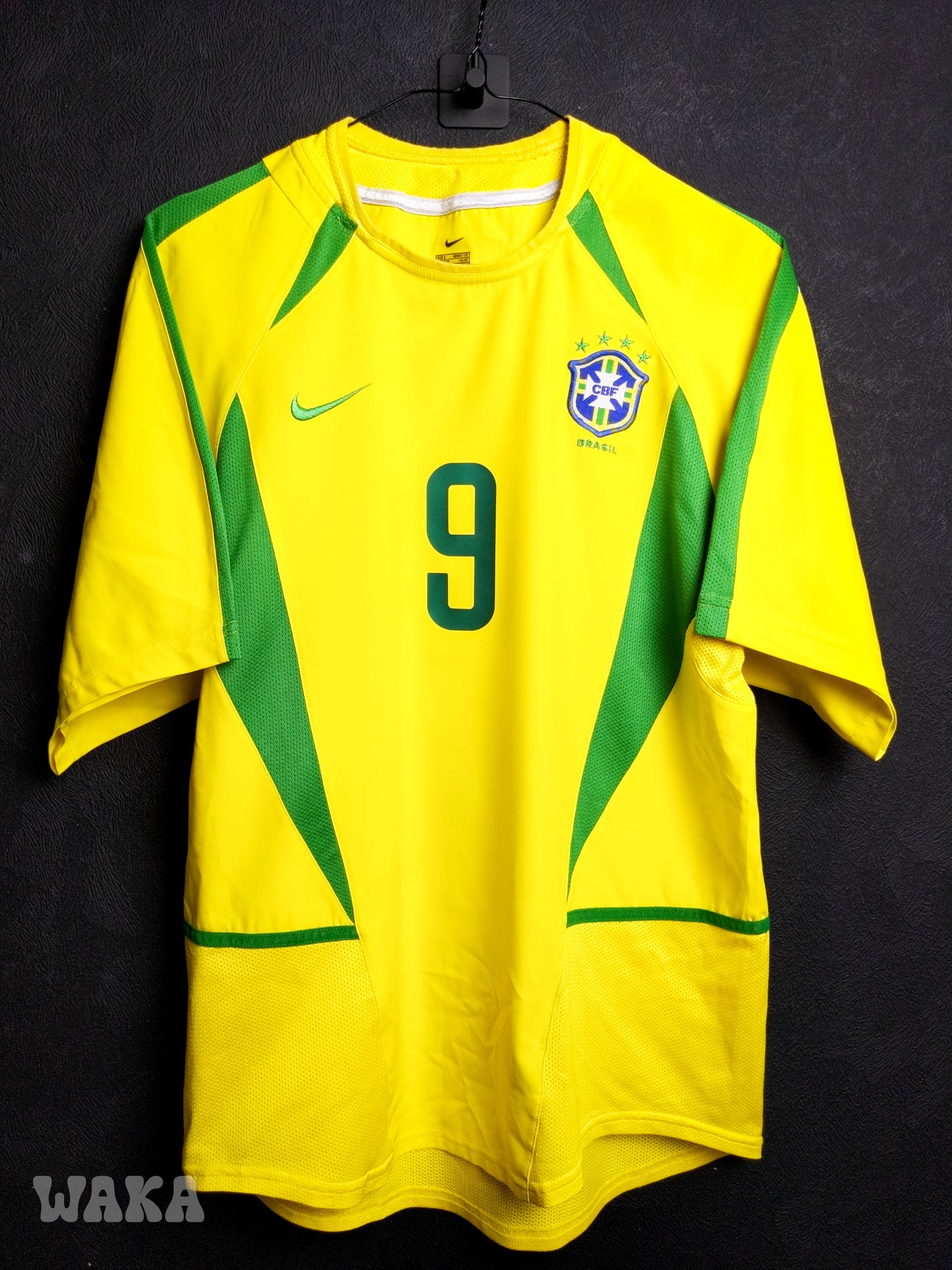 Brésil 2002 - Ronaldo - Home shirt - S