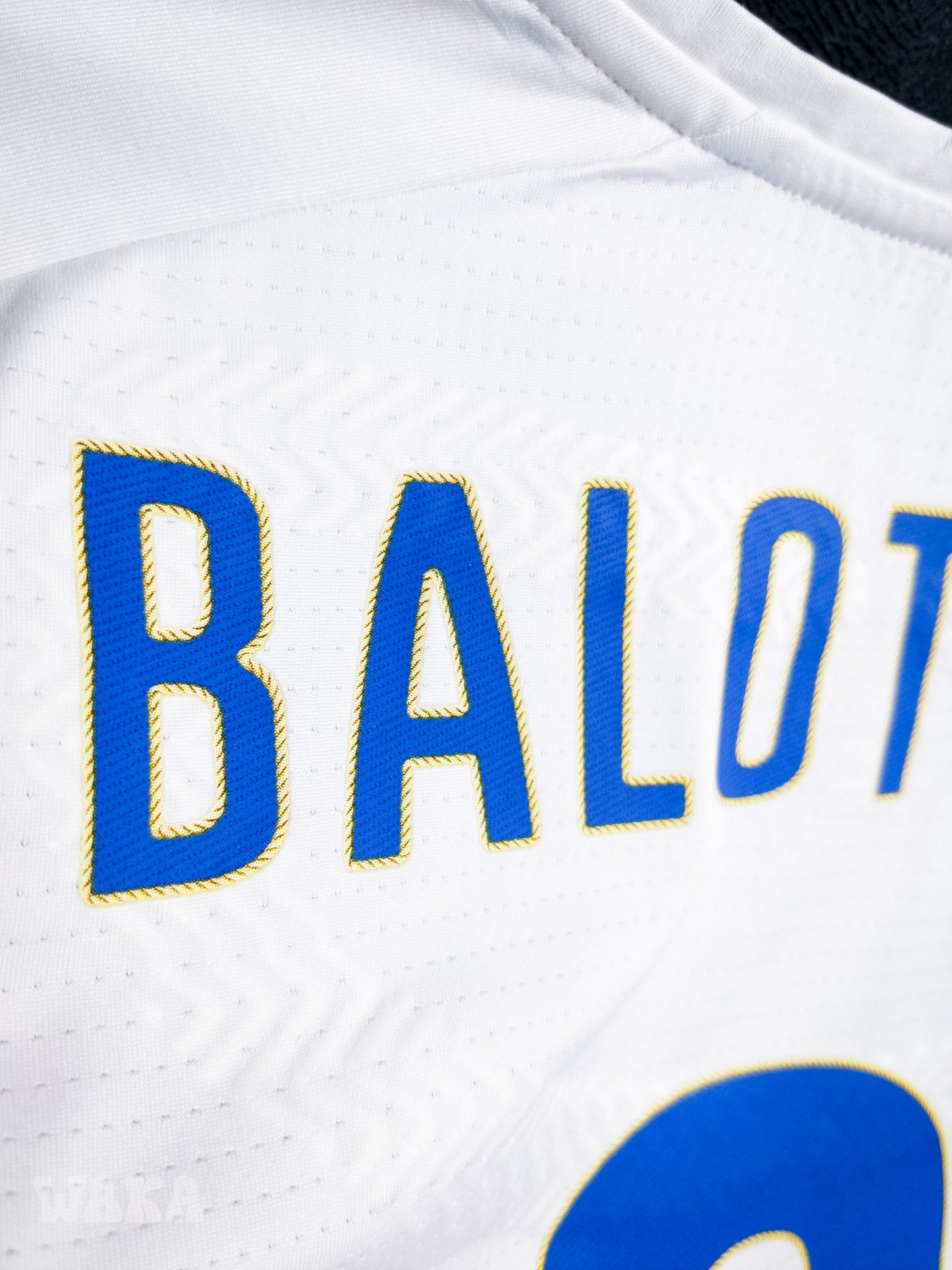 Italie 2014/2016 - Balotelli - Away shirt - M/S *PRO*