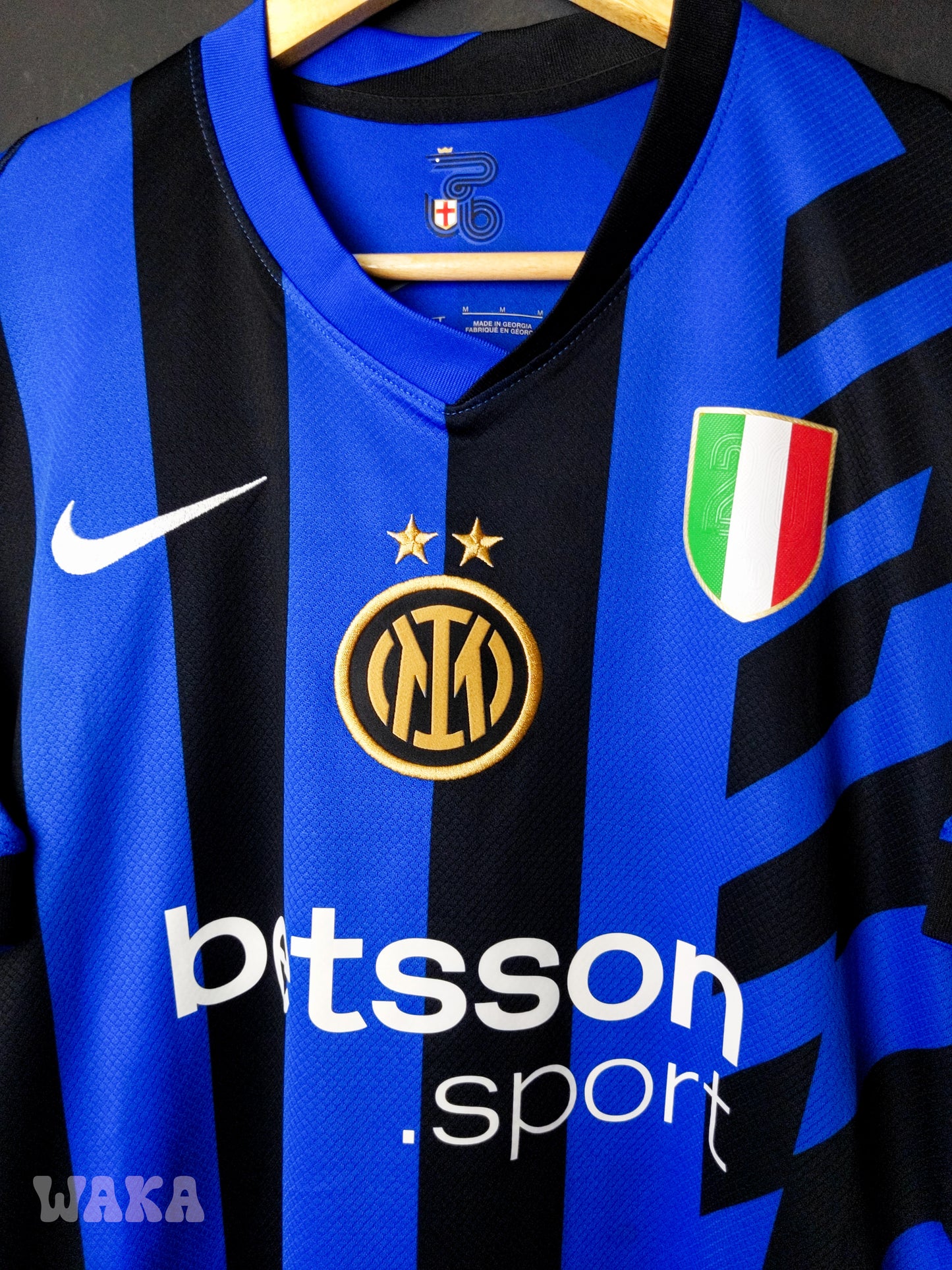 Inter Milan 2024/2025 - Thuram - Home shirt - M *Full Patch*