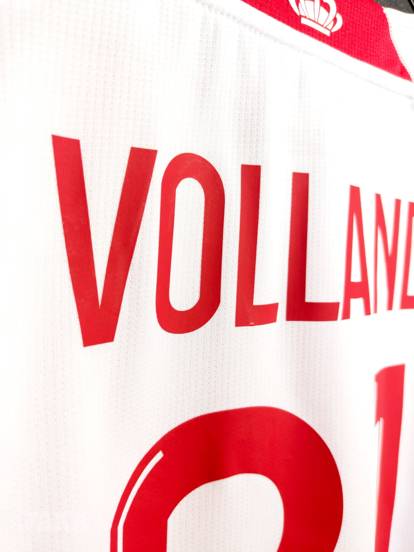 AS Monaco 2022/2023 - Volland - Home shirt - XL *SIGNATURE*