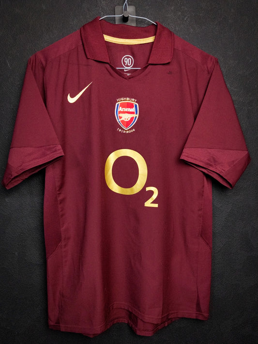 Arsenal 2005/2006 - Home shirt - XL Junior
