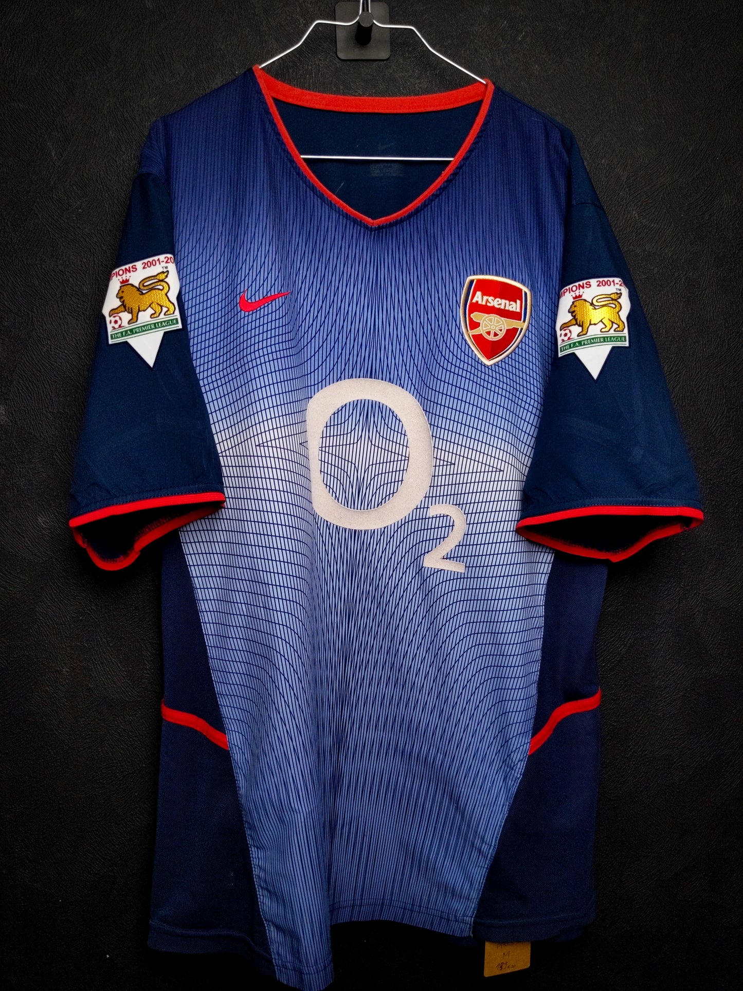 Arsenal 2002/2003/2004 - Pires - Away shirt - M