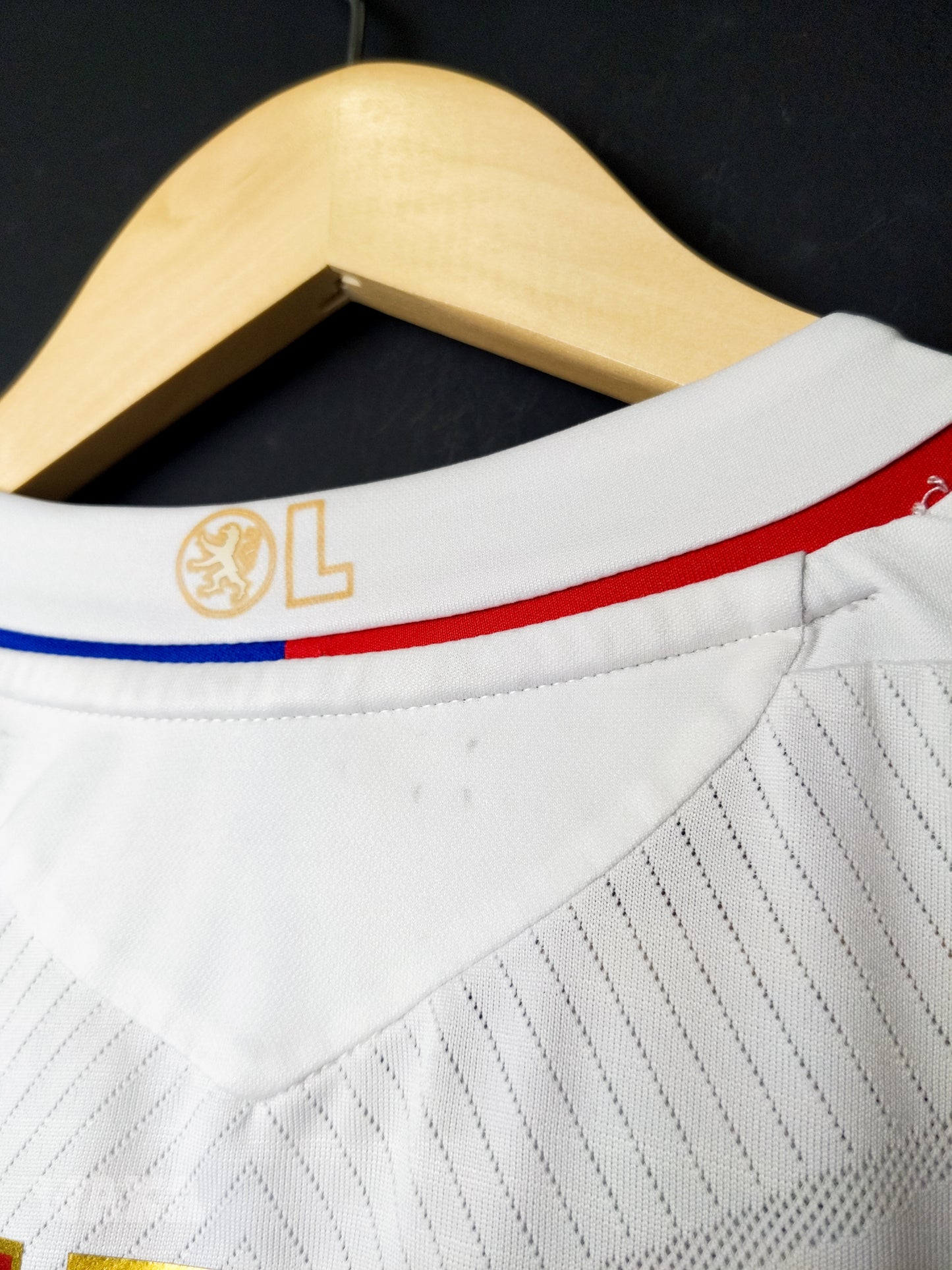 OL Olympique Lyonnais 2008/2009 - Benzema - Home shirt - XL