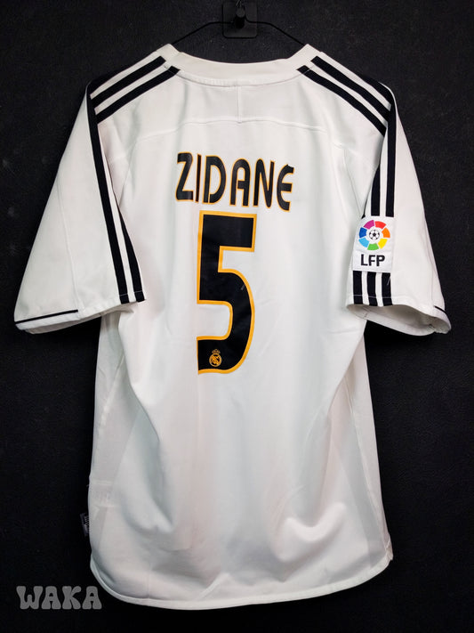 Real Madrid 2004/2005 - Zidane - Home shirt - S