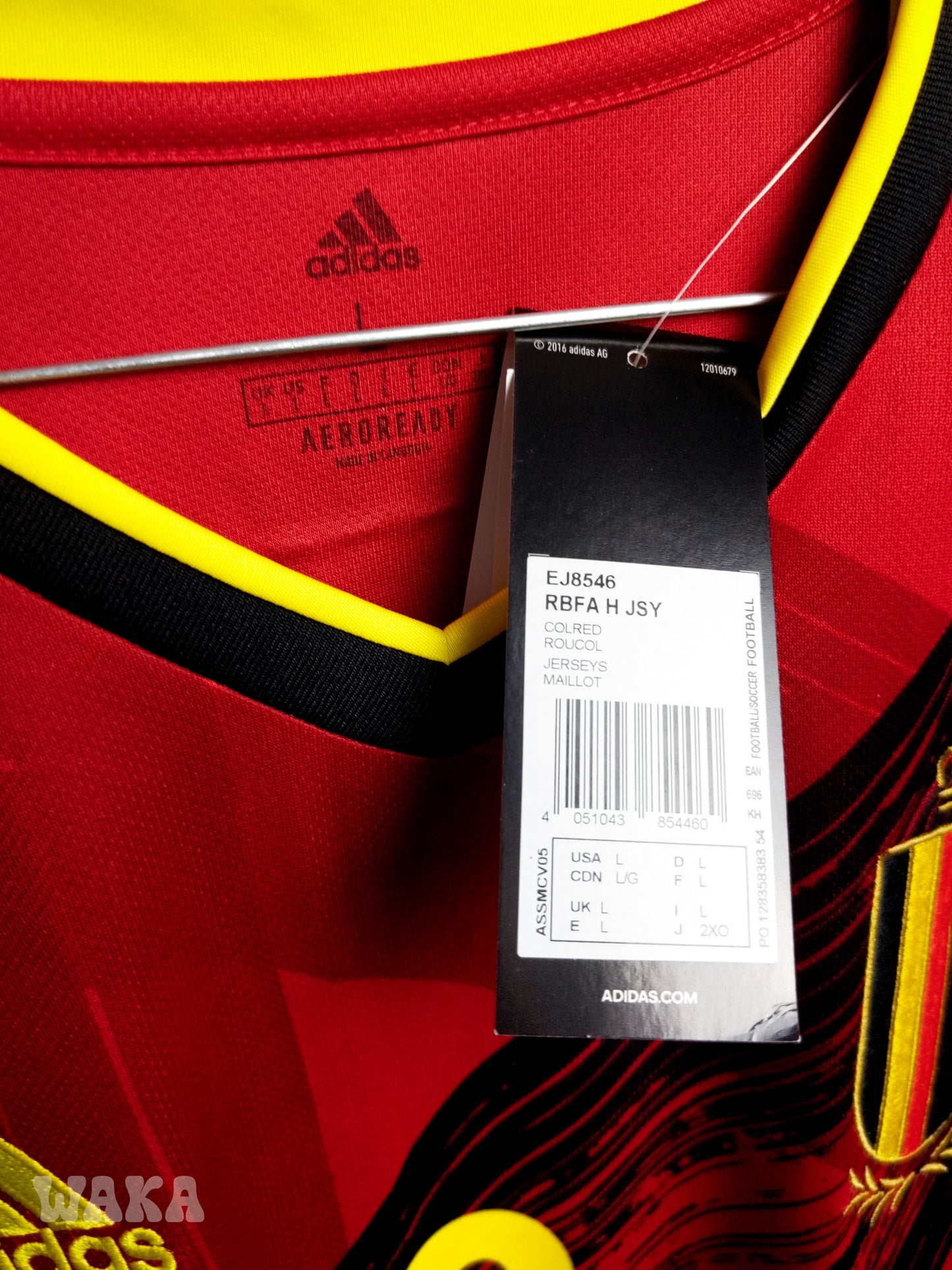 Belgique 2020 - Lukaku - Home shirt - L *BNWT*