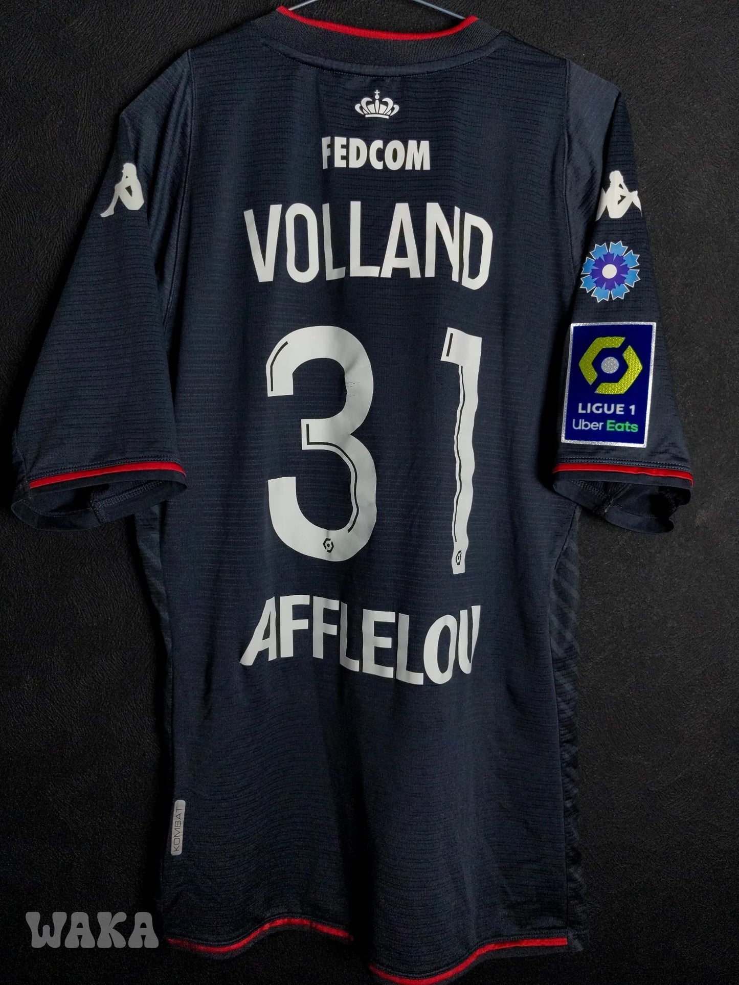 AS Monaco 2021/2022 - Kevin Volland *MATCH WORN* - XL/L