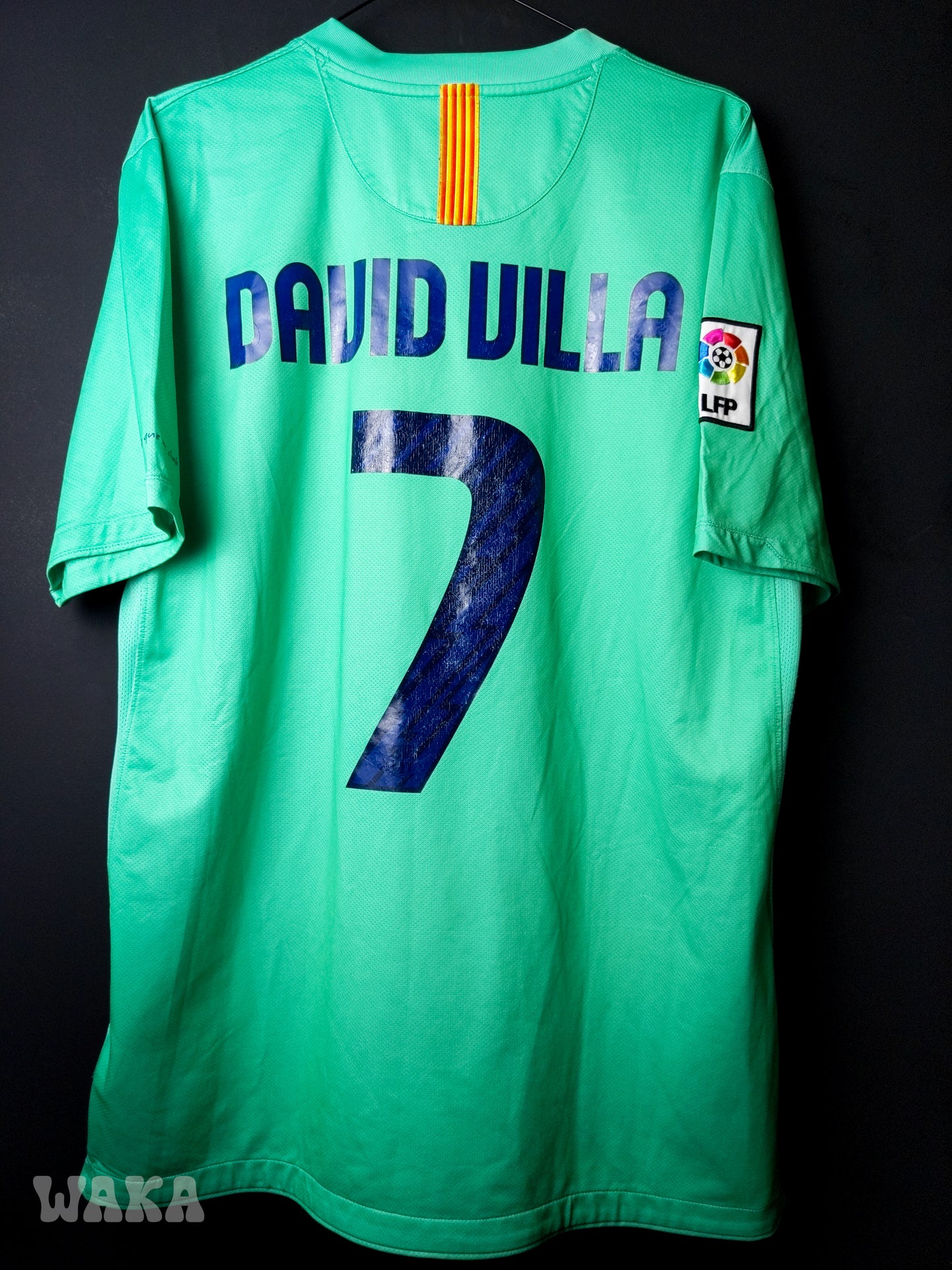 FC Barcelone 2010/2011/2012 - David Villa - Away/Third shirt - L