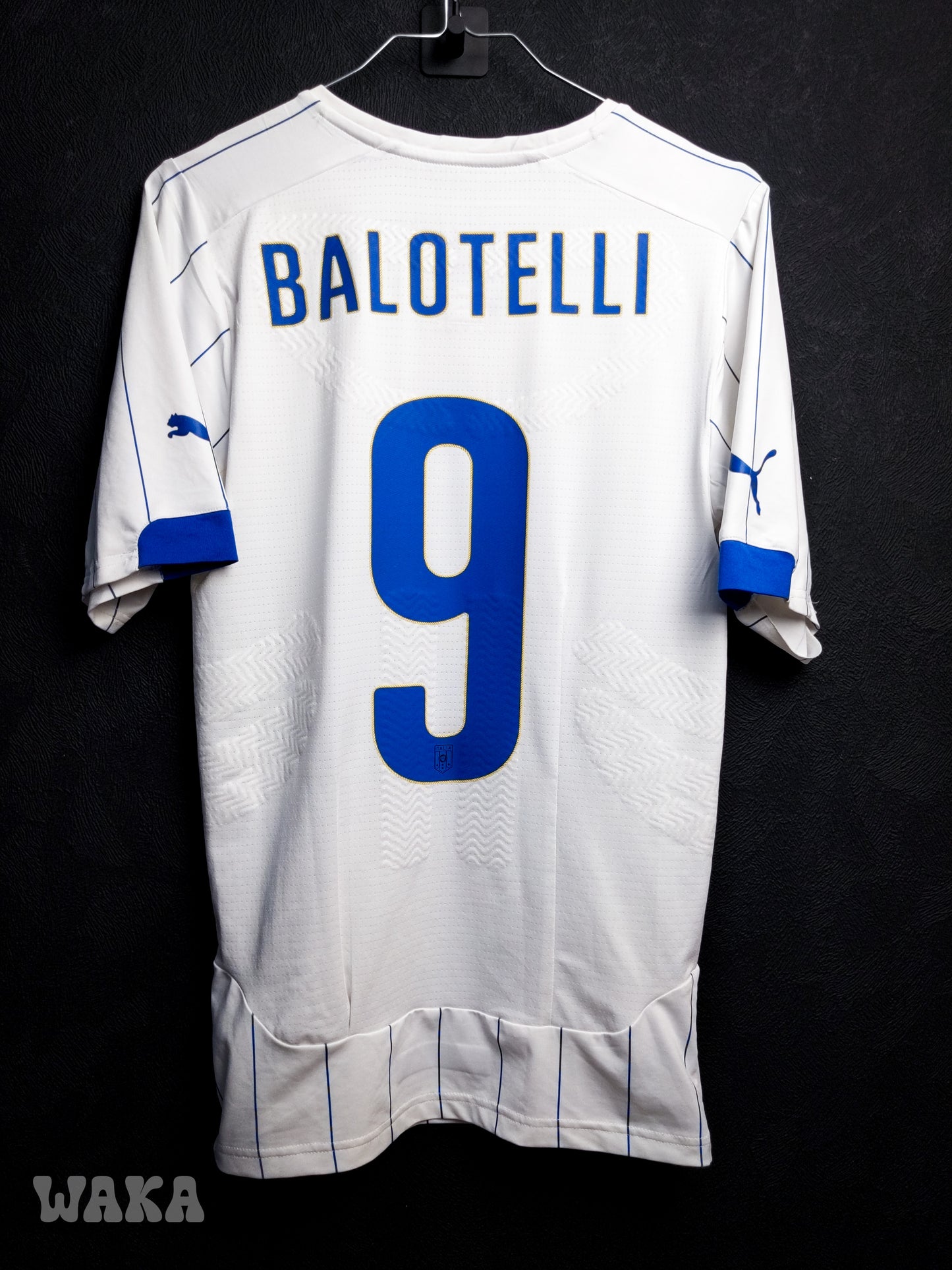 Italie 2014/2016 - Balotelli - Away shirt - M/S *PRO*