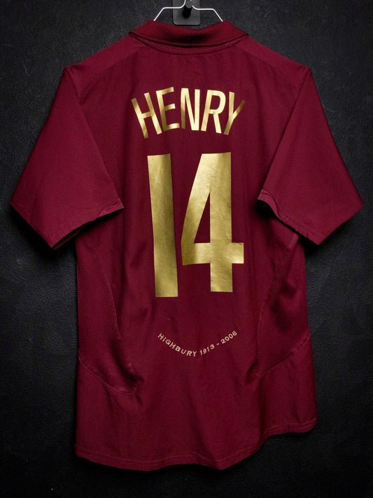 Arsenal 2005/2006 - Henry - Home shirt - XL Junior