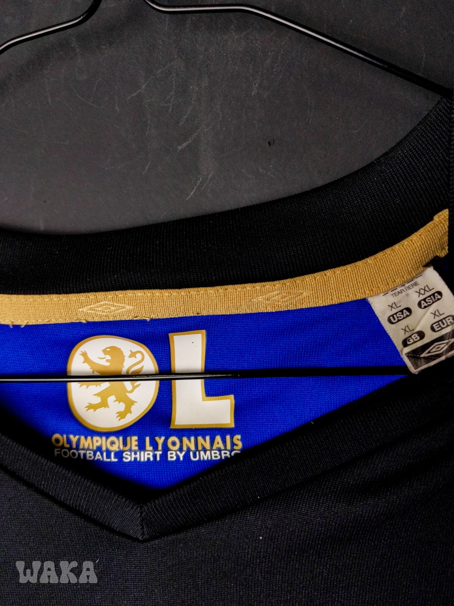 OL Olympique Lyonnais 2007/2008 - Juninho - Away shirt - XL