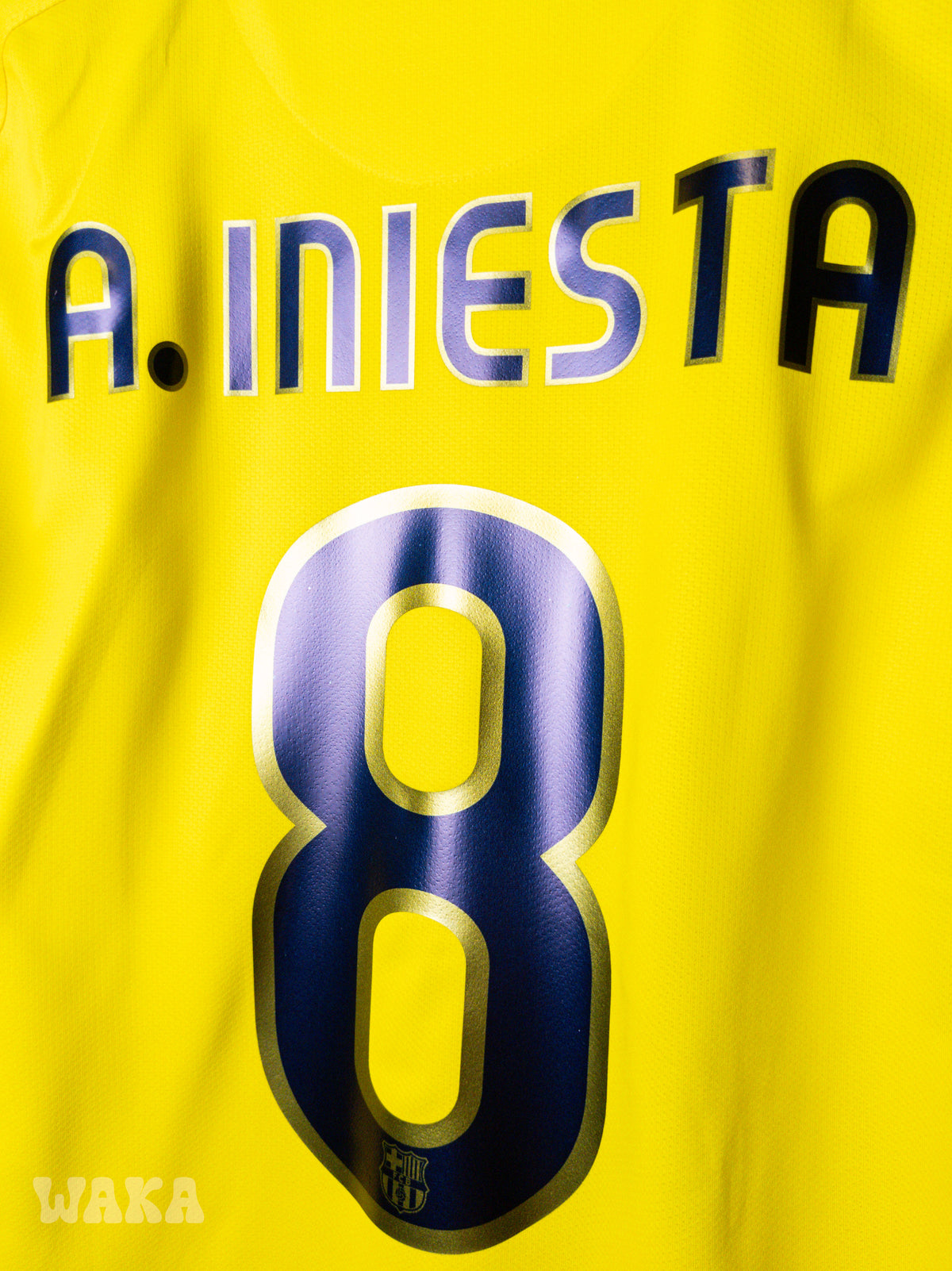 FC Barcelone 2008/2009 - Iniesta - Away shirt - S