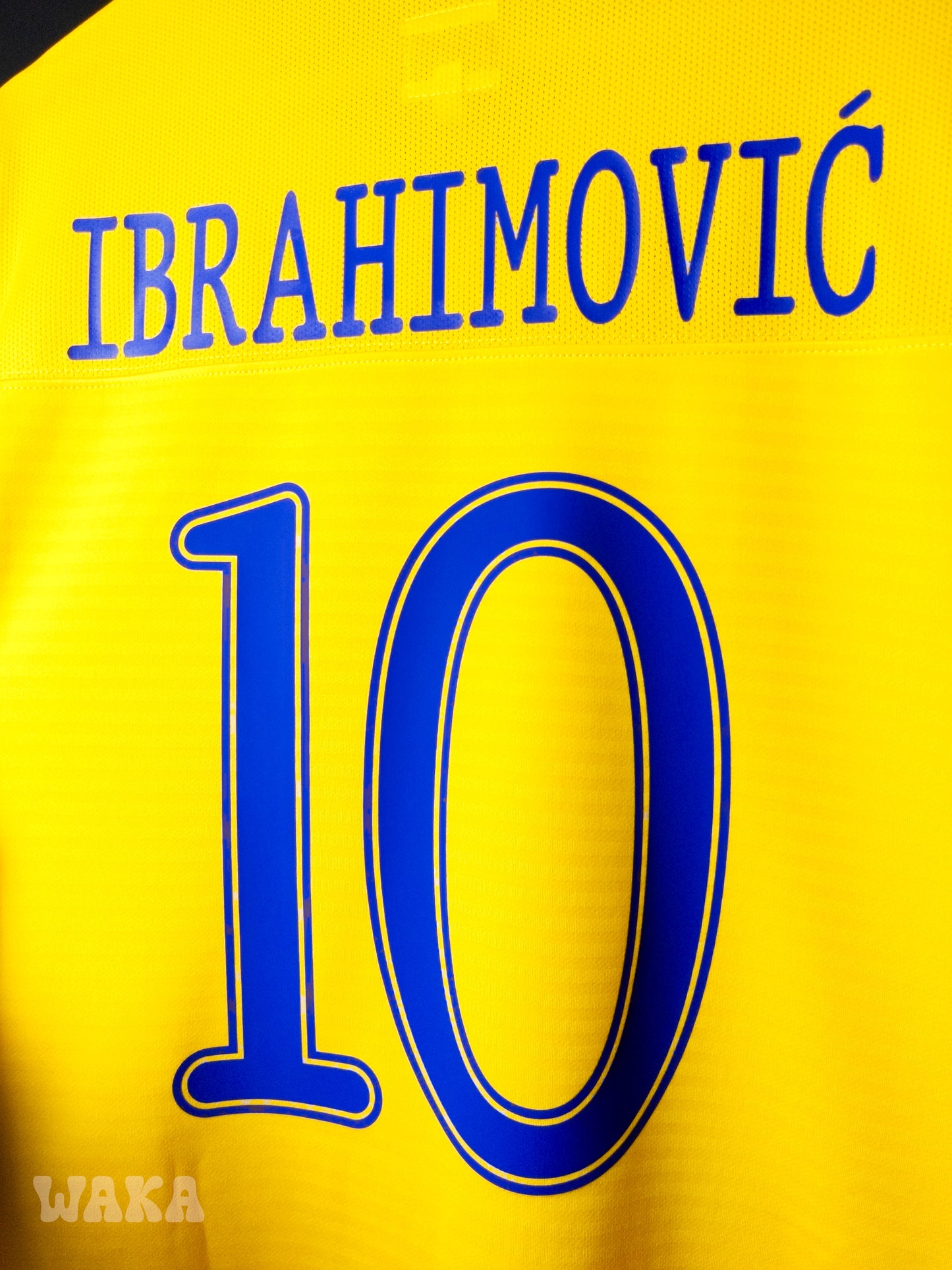 Suède 2010 - Ibrahimovic - Home shirt - L