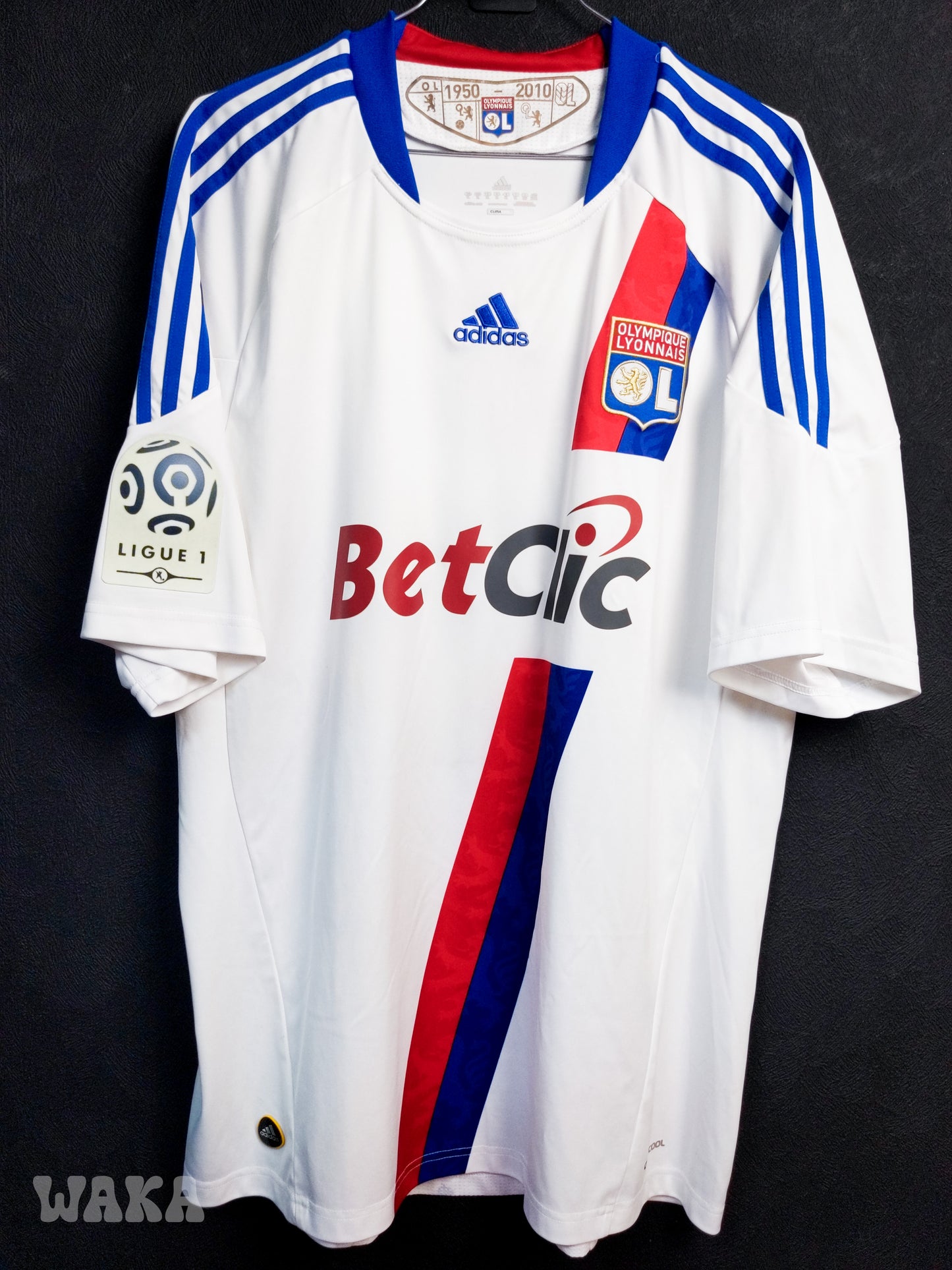 OL Olympique Lyonnais 2010/11 - Bastos - Home shirt - XL