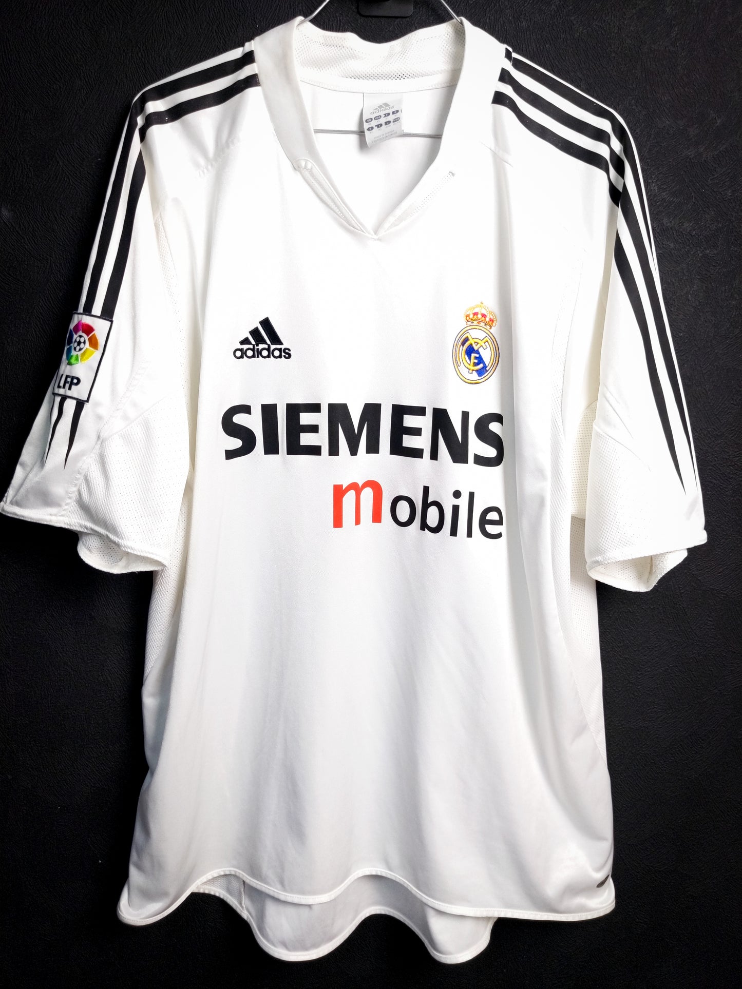 Real Madrid 2004/2005 - Beckham - Home Shirt - XL *True Nameset*