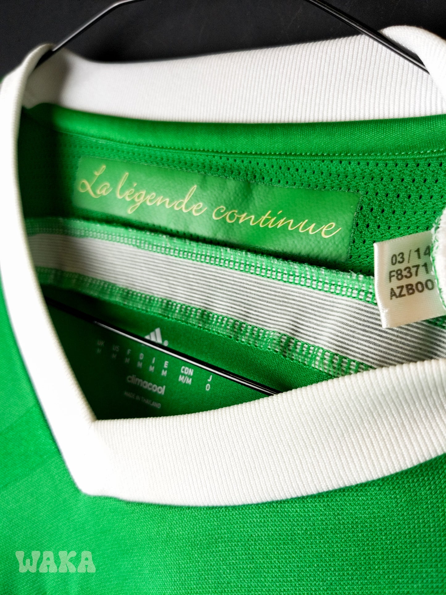 ASSE Saint-Etienne 2014/2015 Féminine - Home shirt - M *Match worn* *Longsleeves*