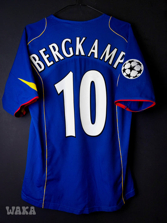 Arsenal 2004/2005 - Bergkamp - Away shirt - S