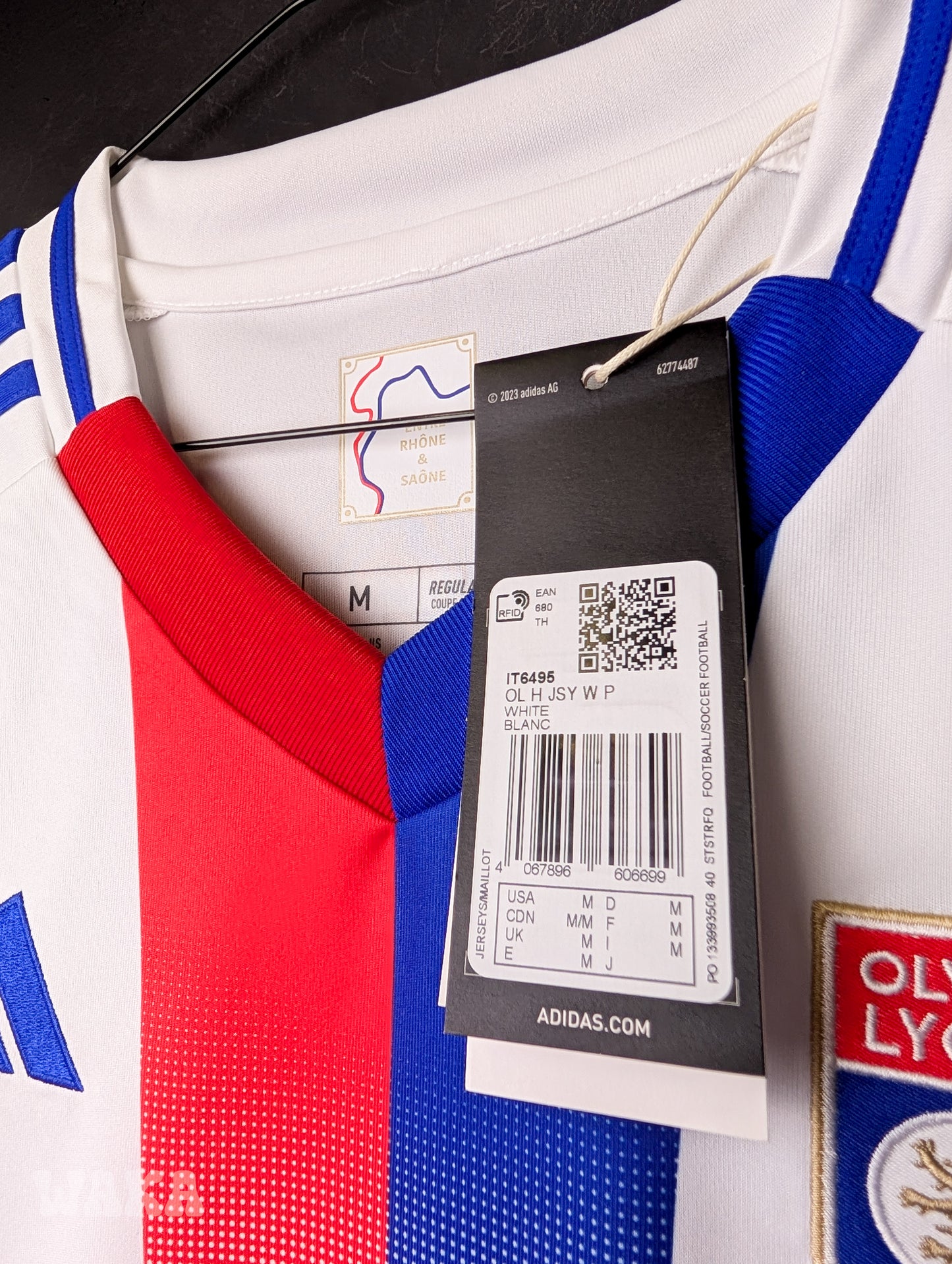 OL Olympique Lyonnais 2024/2025 - Lacazette - Home shirt - M Femme *BNWT*