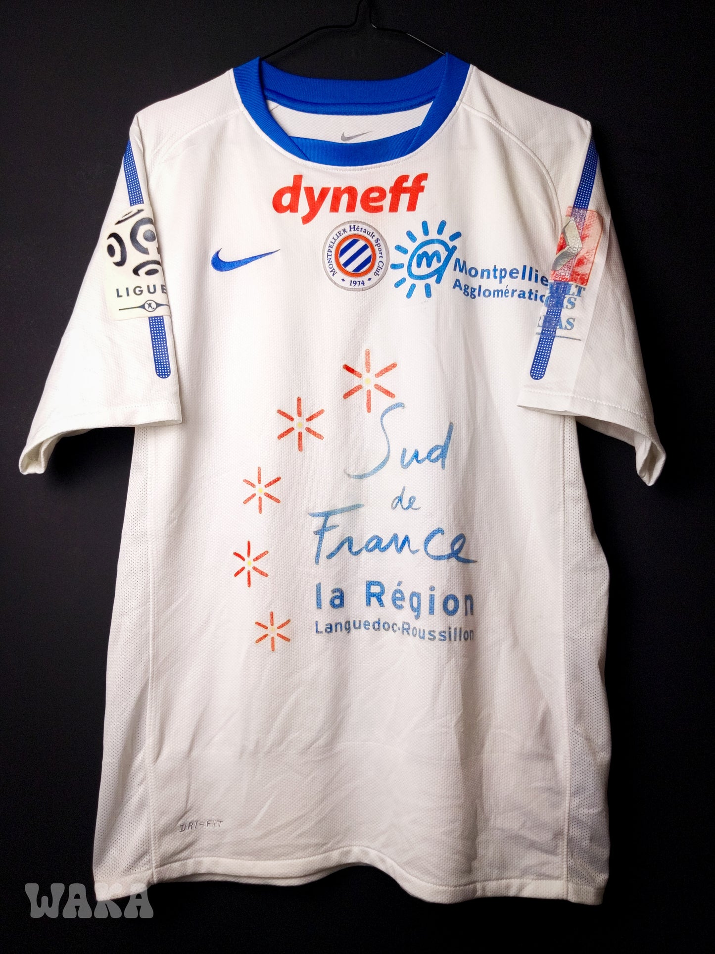 Montpellier 2011/2012 - Belhanda - Away Shirt + short - S *Full sponsor*