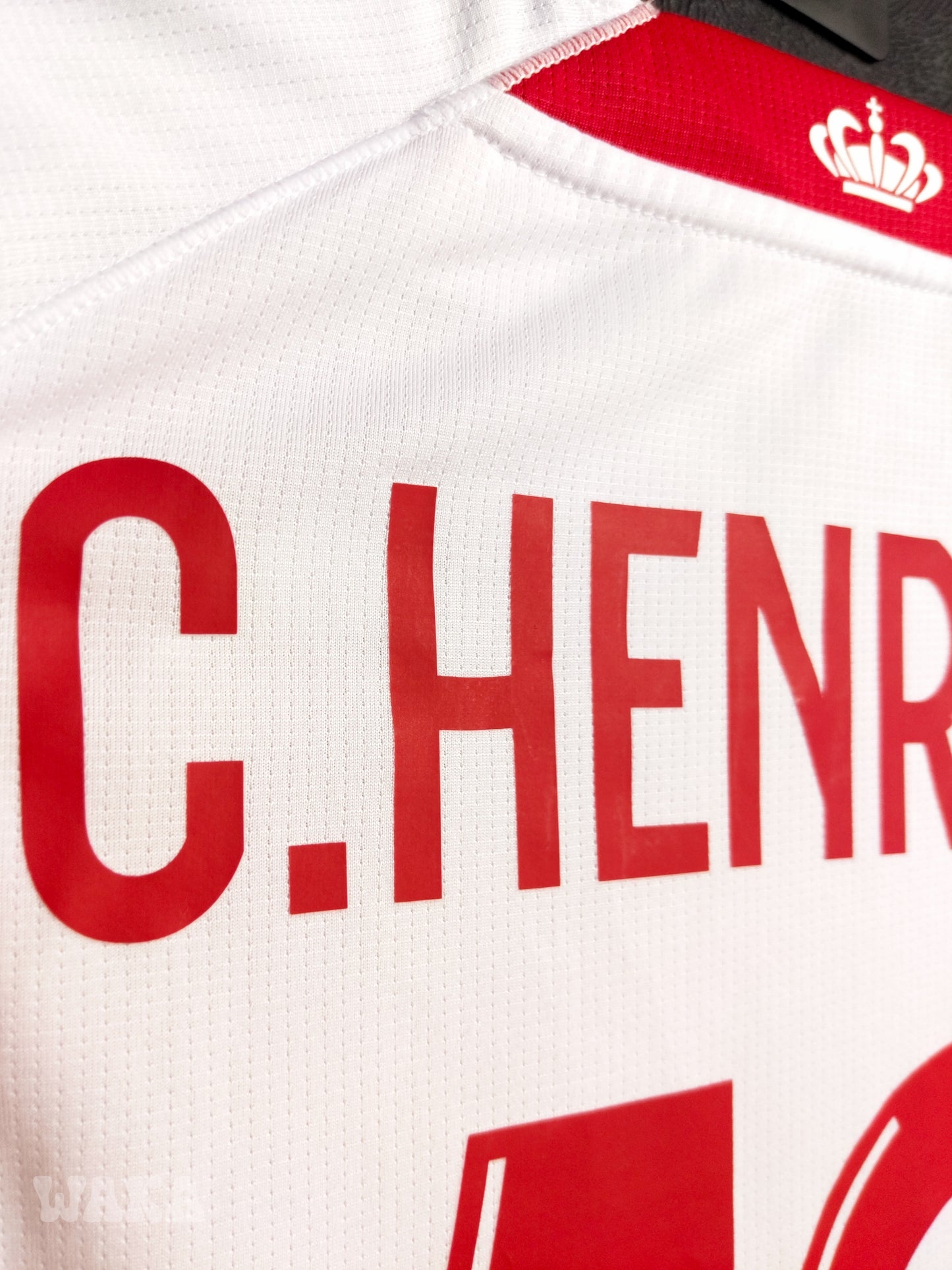 AS Monaco 2022/2023 - Caio Henrique - Home shirt - M *SIGNATURE*