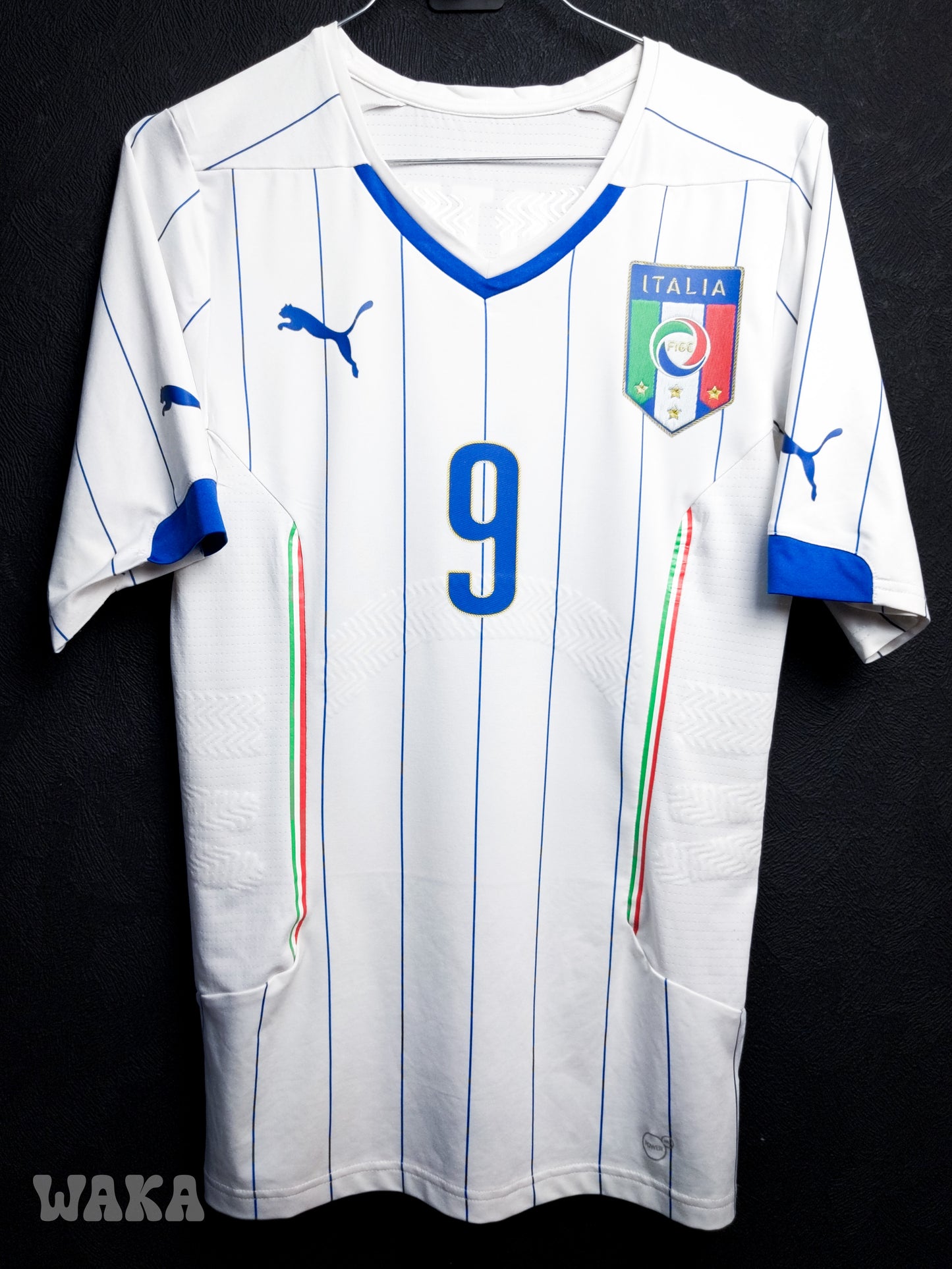 Italie 2014/2016 - Balotelli - Away shirt - M/S *PRO*