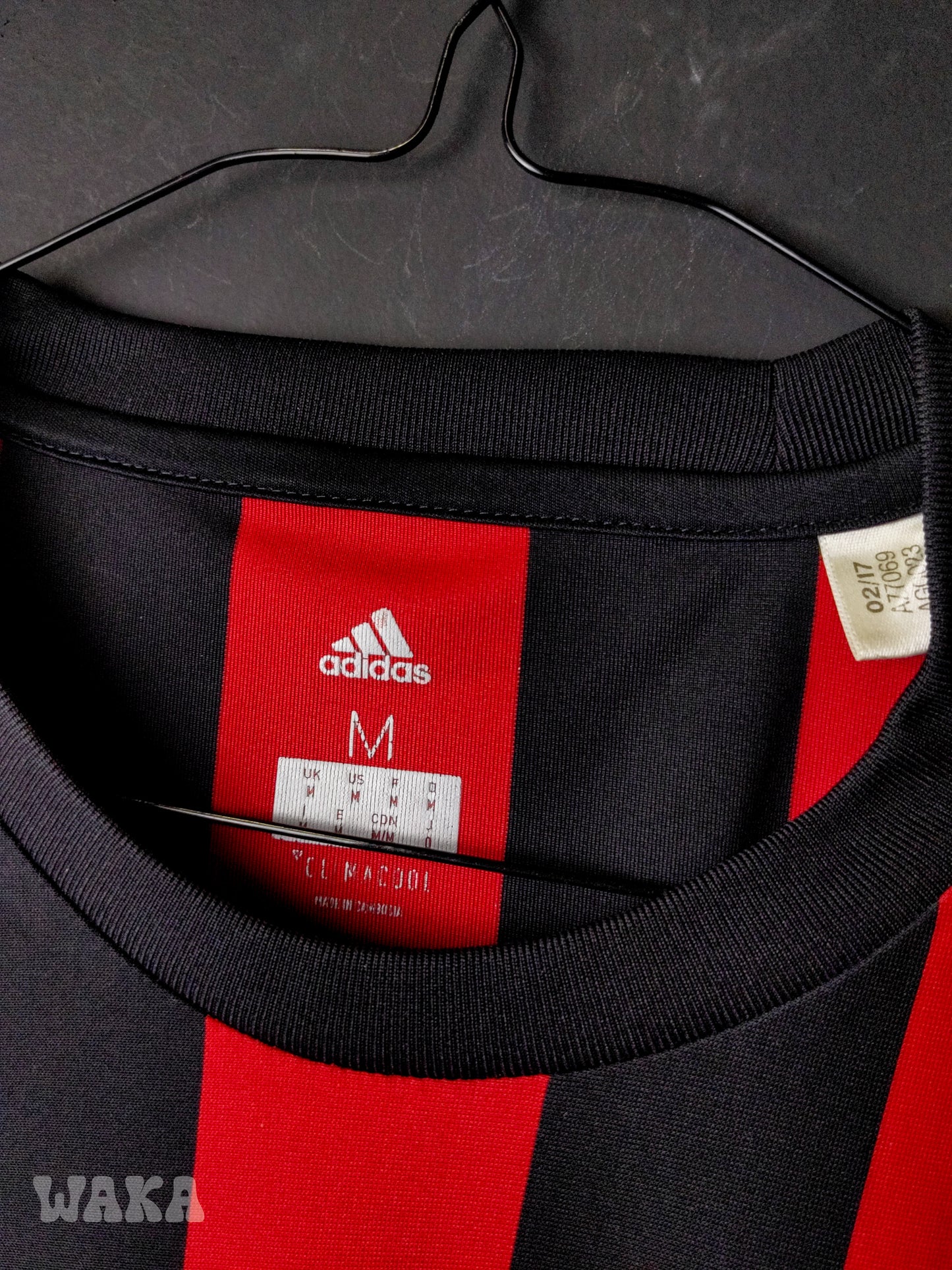 AC Milan 2017/2018 - Home shirt - M
