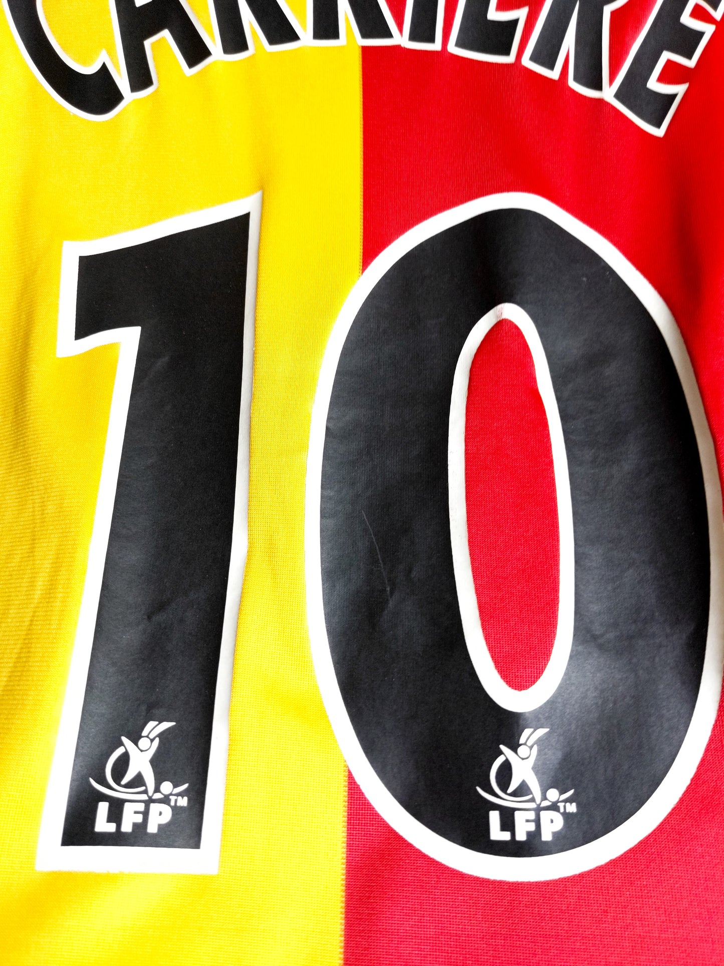 RC Lens 2004/2005 - Carriere - Home shirt - XXL