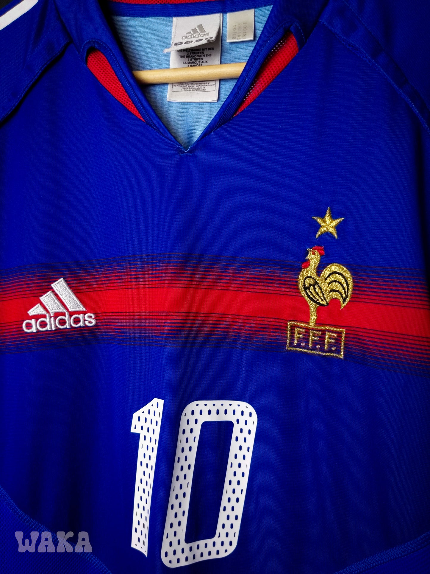 France 2004 - Zidane - Home shirt - L