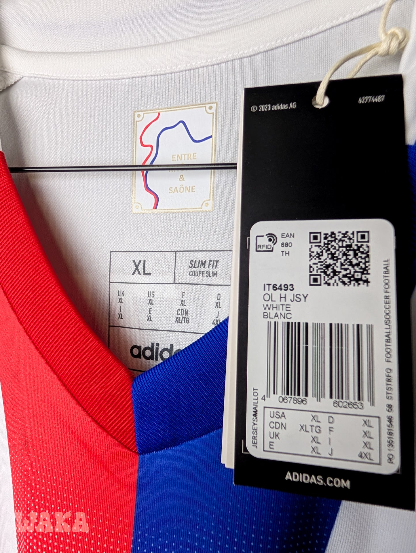 OL Olympique Lyonnais 2024/2025 - Lacazette - Home shirt - XL *BNWT*