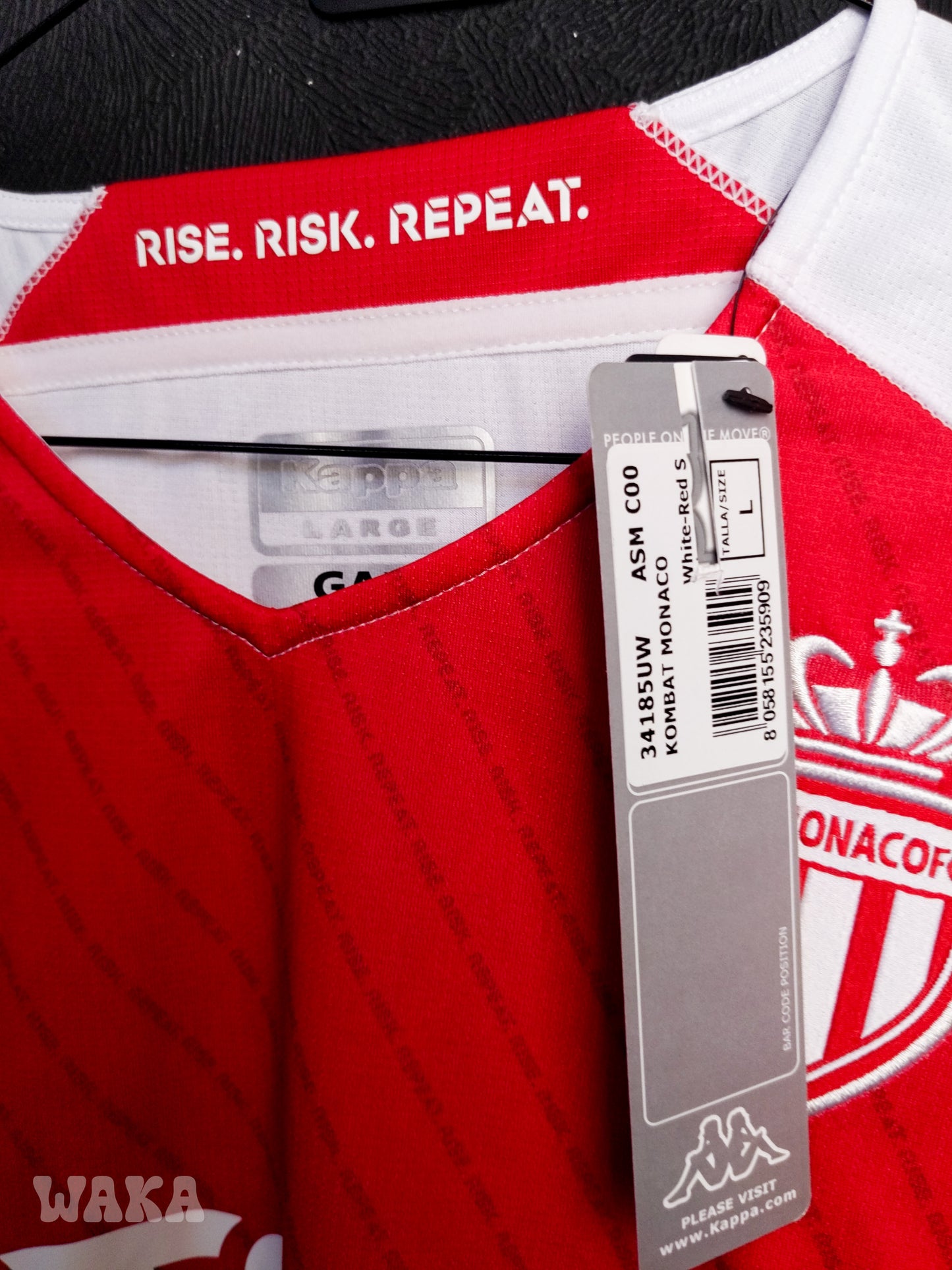 AS Monaco 2022/2023 - Ben Yedder - Home shirt - L *BNWT*