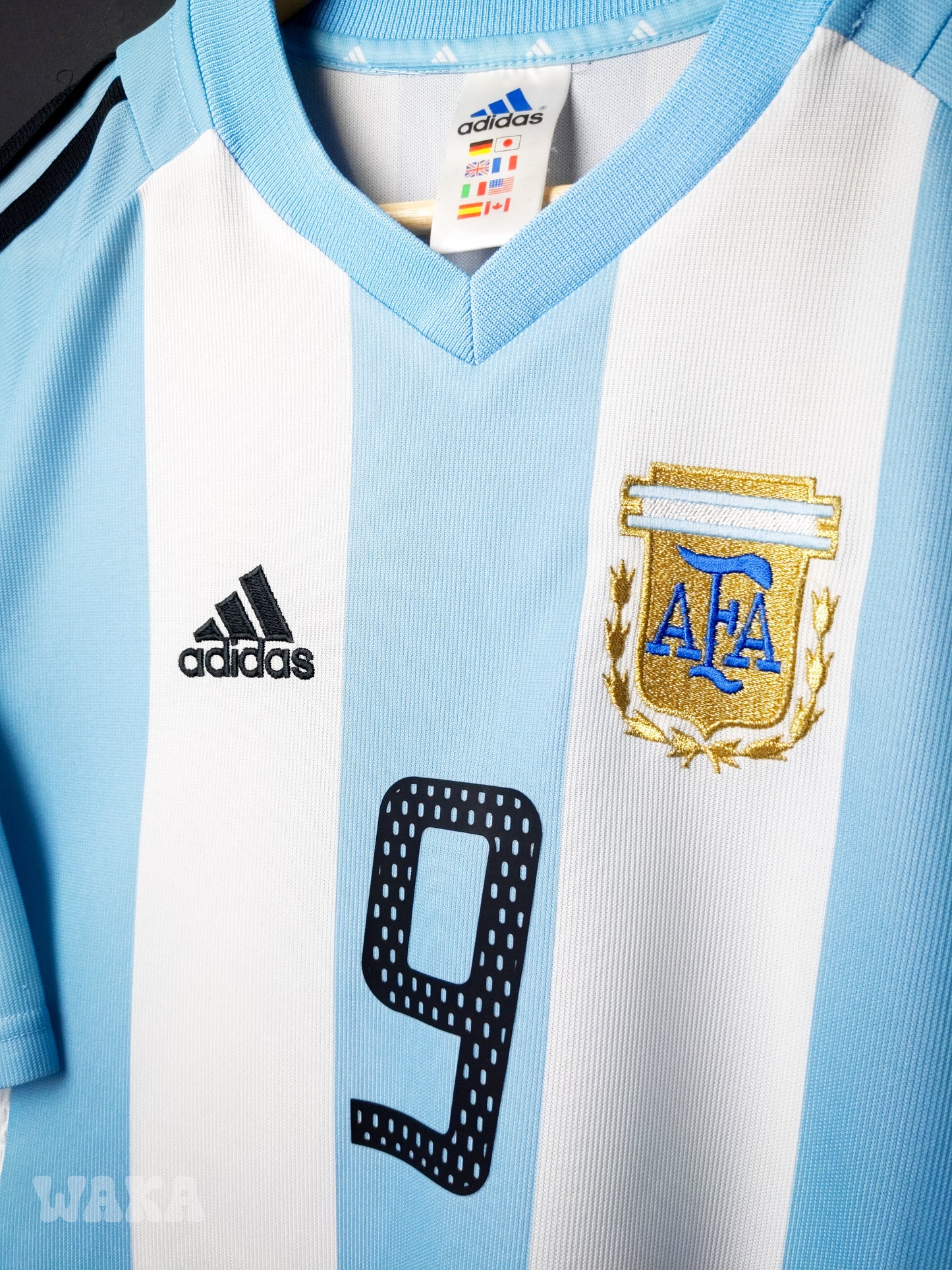 Argentine 2002 - Batistuta - Home shirt - L