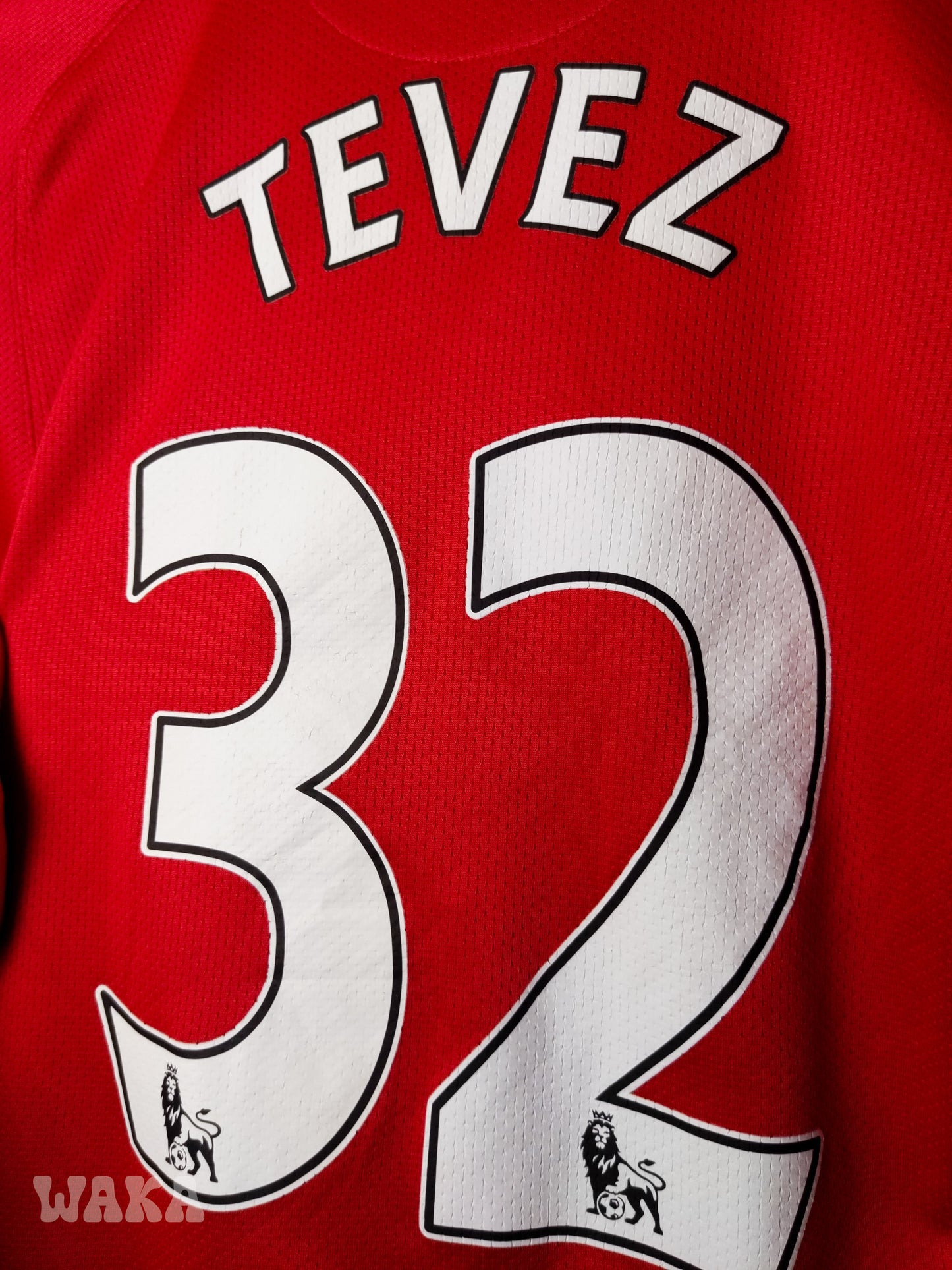 Manchester United 2007/2008/2009 - Tevez - Home Shirt - S
