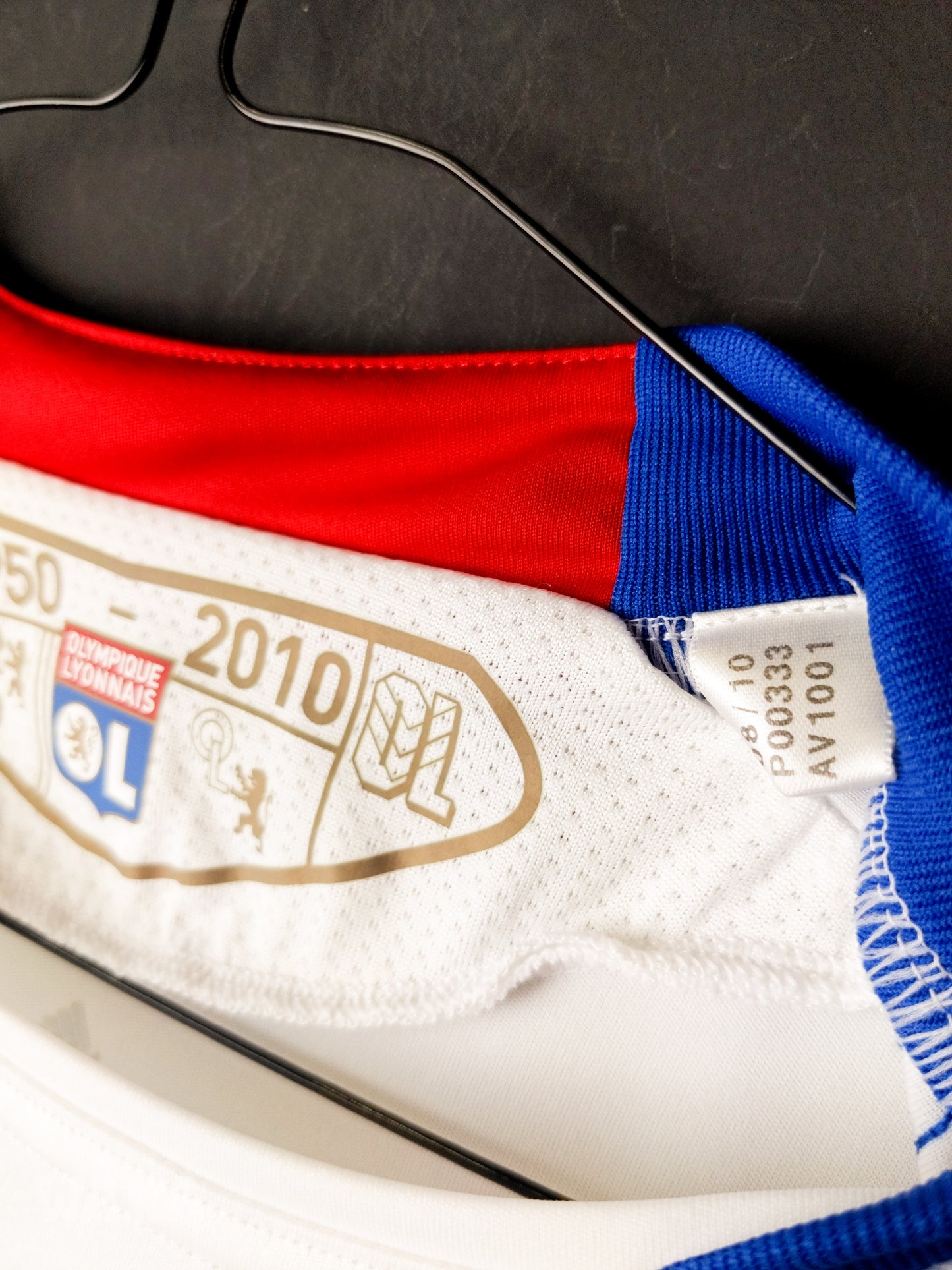 OL Olympique Lyonnais 2010/11 - Bastos - Home shirt - M