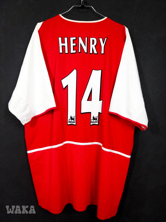 Arsenal 2002/2003/2004 - Henry - Home Shirt - XXL