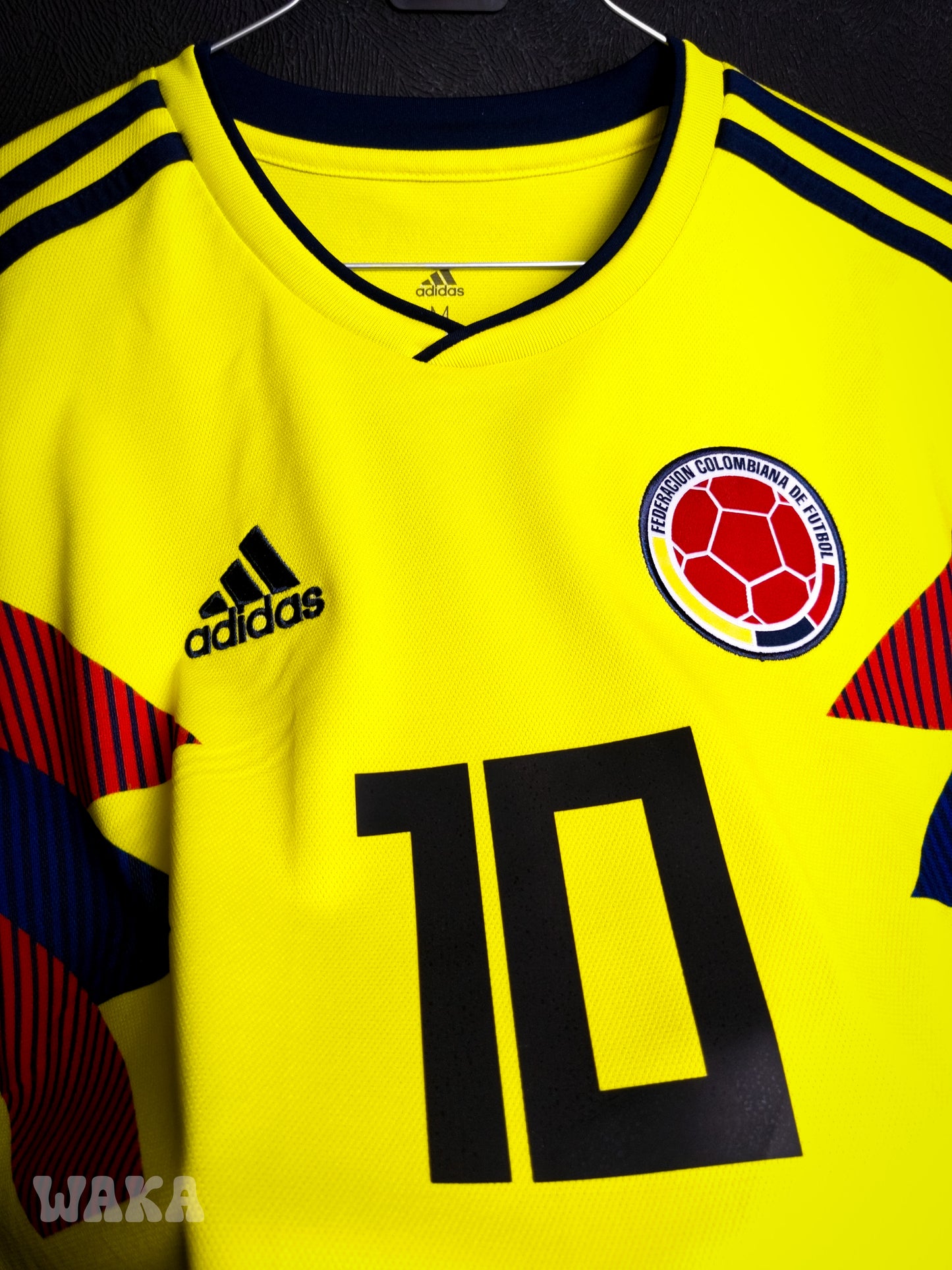 Colombie 2018 - James Rodriguez - Home shirt - M *Manches longues*