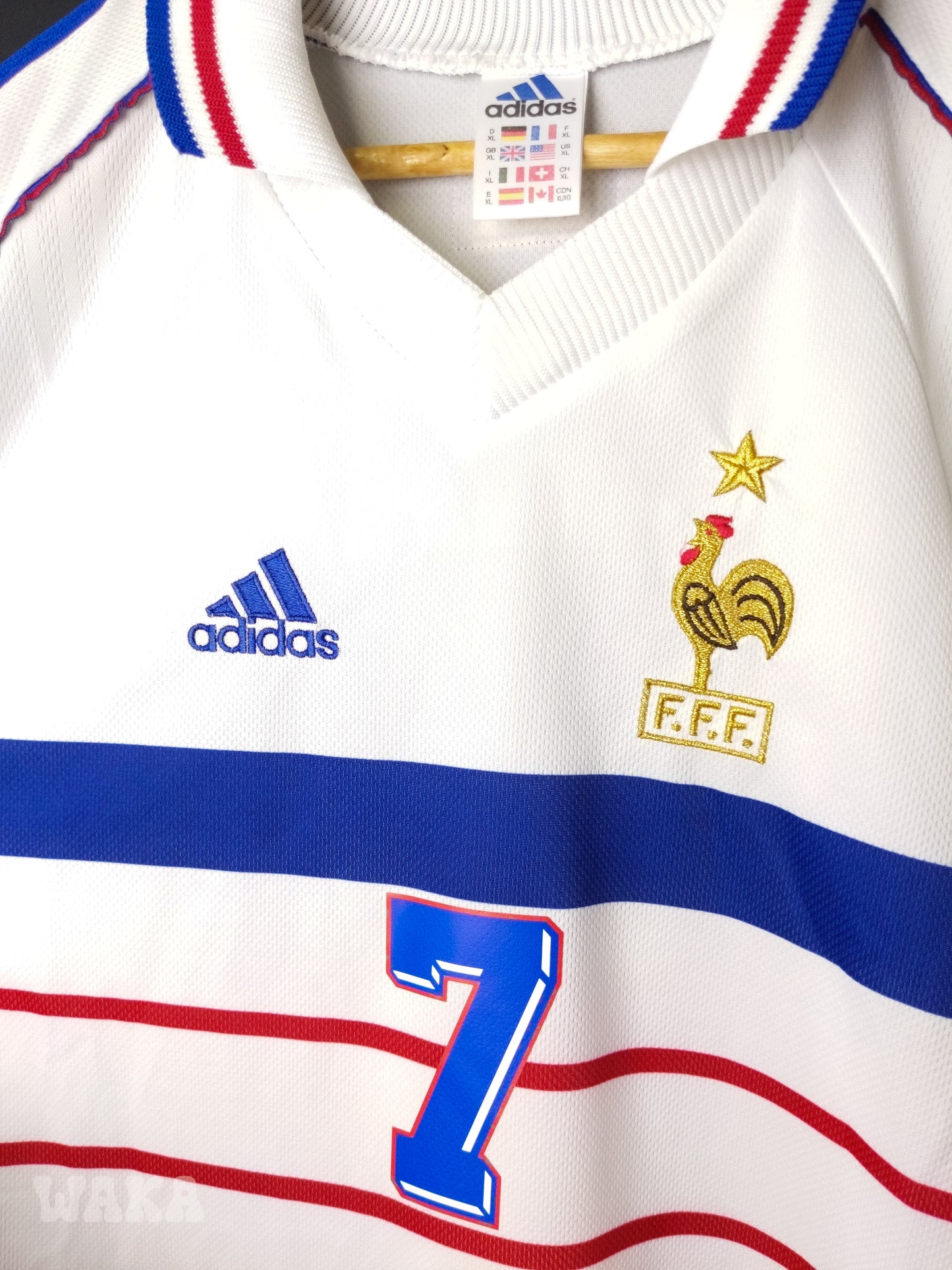 France 1998 - Deschamps - Away Shirt - XL