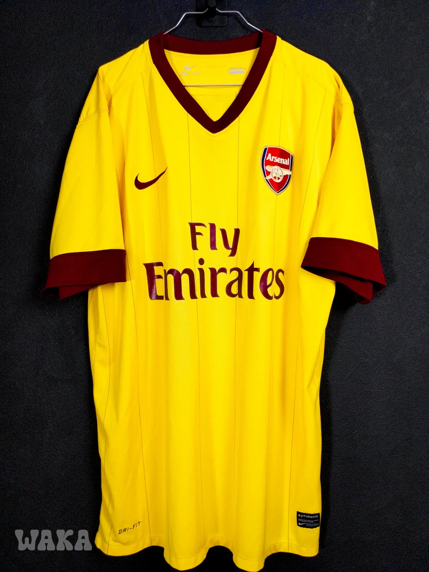 Arsenal 2010/2011 - Chamakh - Away Shirt - S