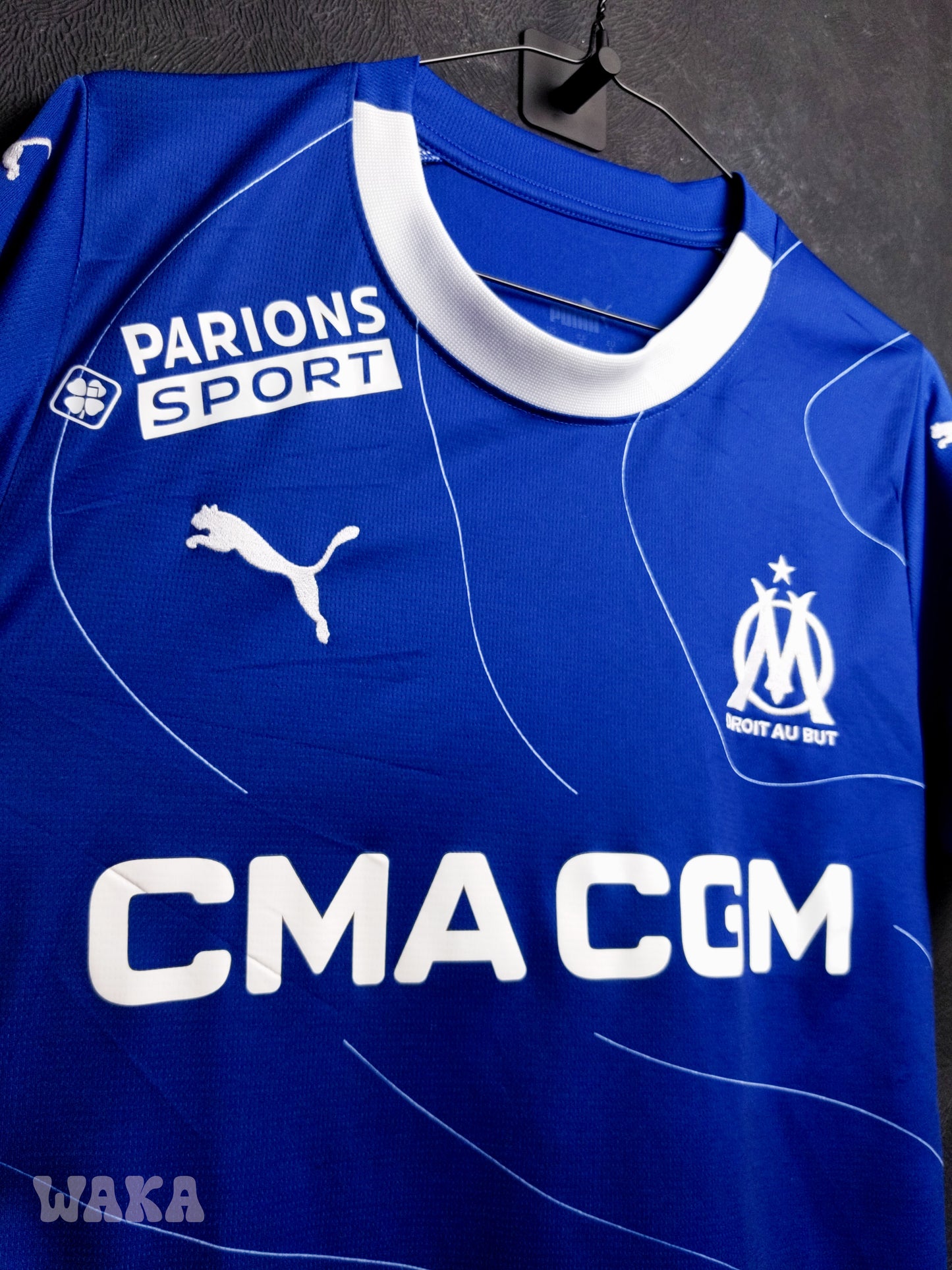 OM Olympique de Marseille 2023/2024 - Ndiaye - Home shirt - S *Full sponsor*