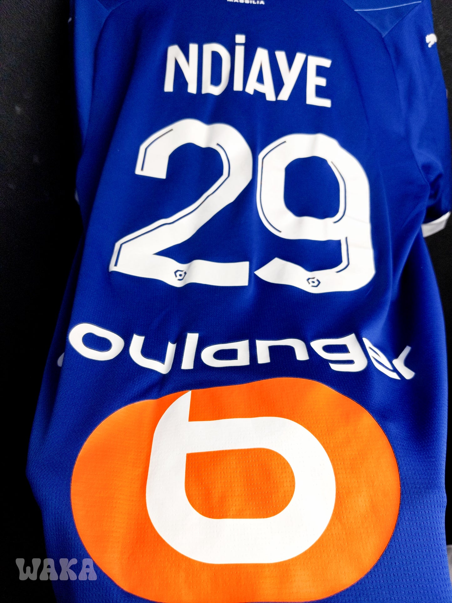 OM Olympique de Marseille 2023/2024 - Ndiaye - Home shirt - S *Full sponsor*