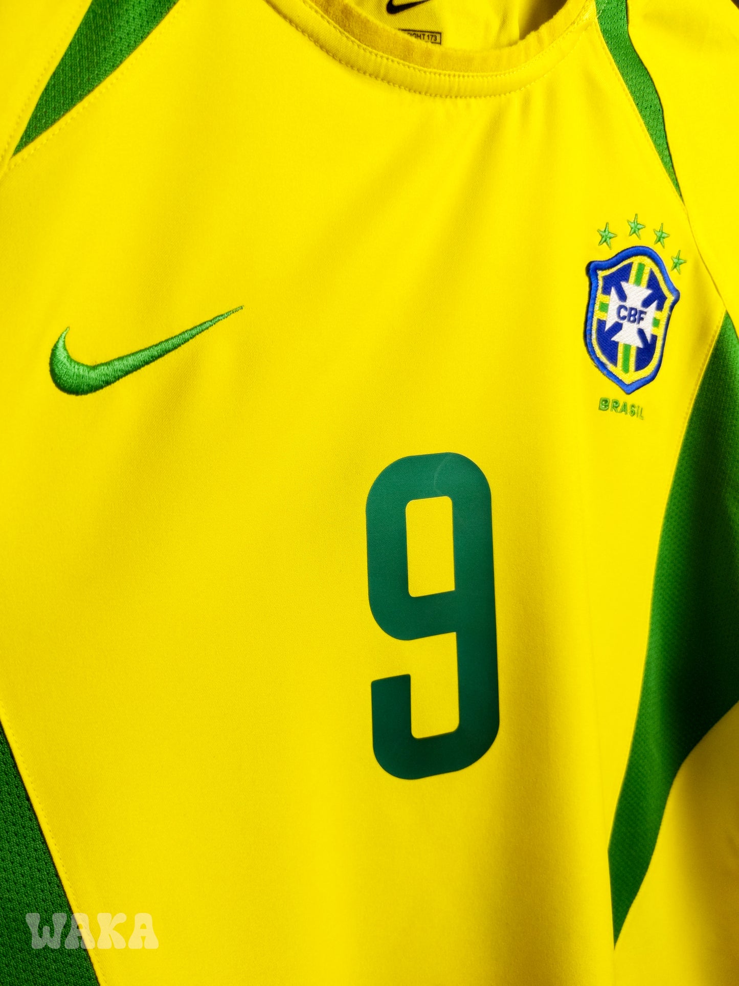 Brésil 2002 - Ronaldo - Home shirt - S