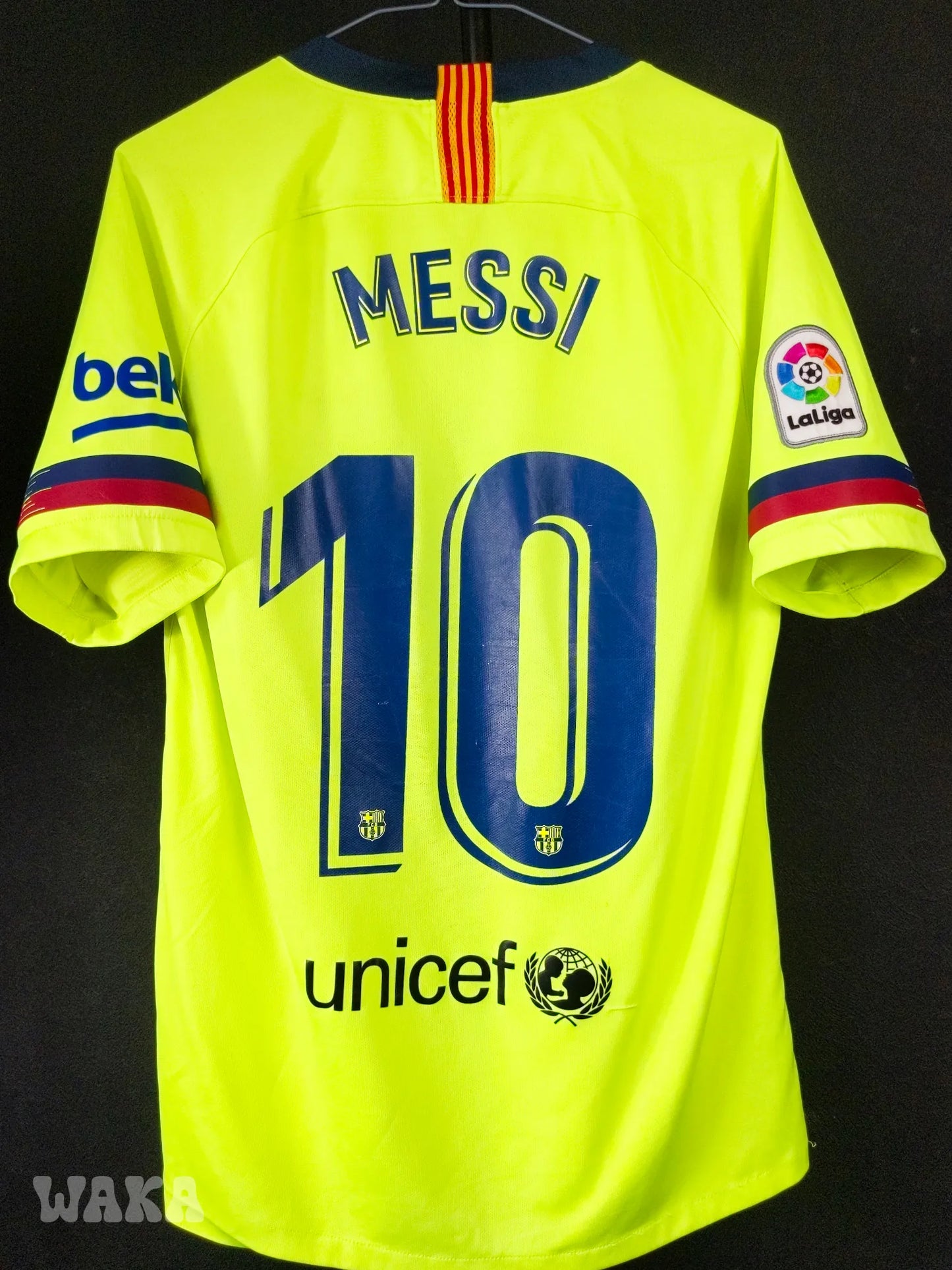 FC Barcelone 2018/2019 - Messi - Away shirt - M