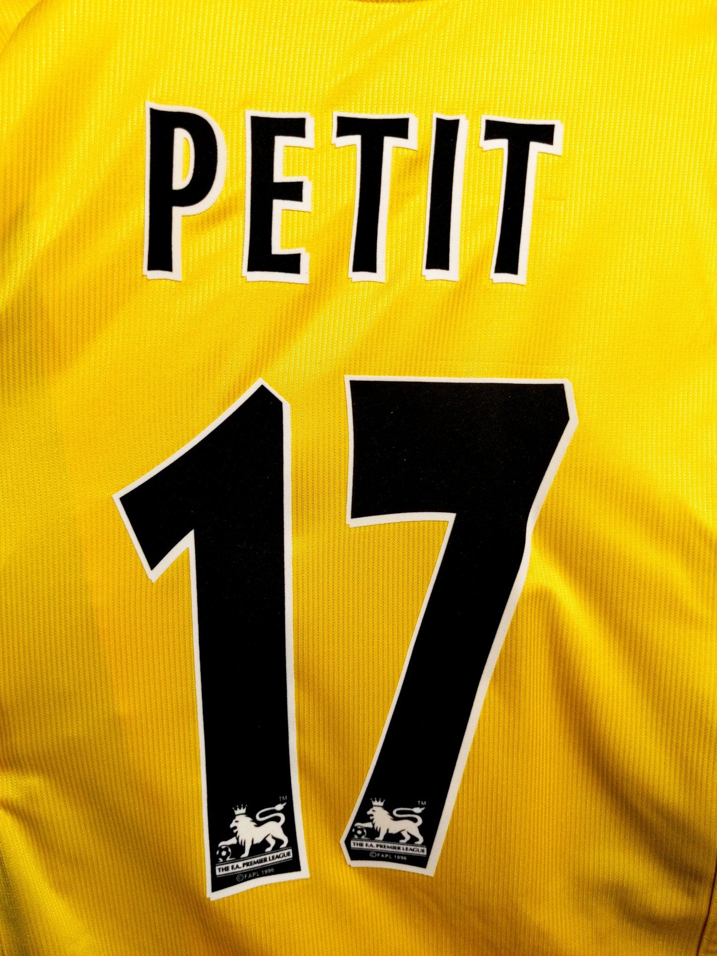 Arsenal 1999/2001 - Petit - Away shirt - S