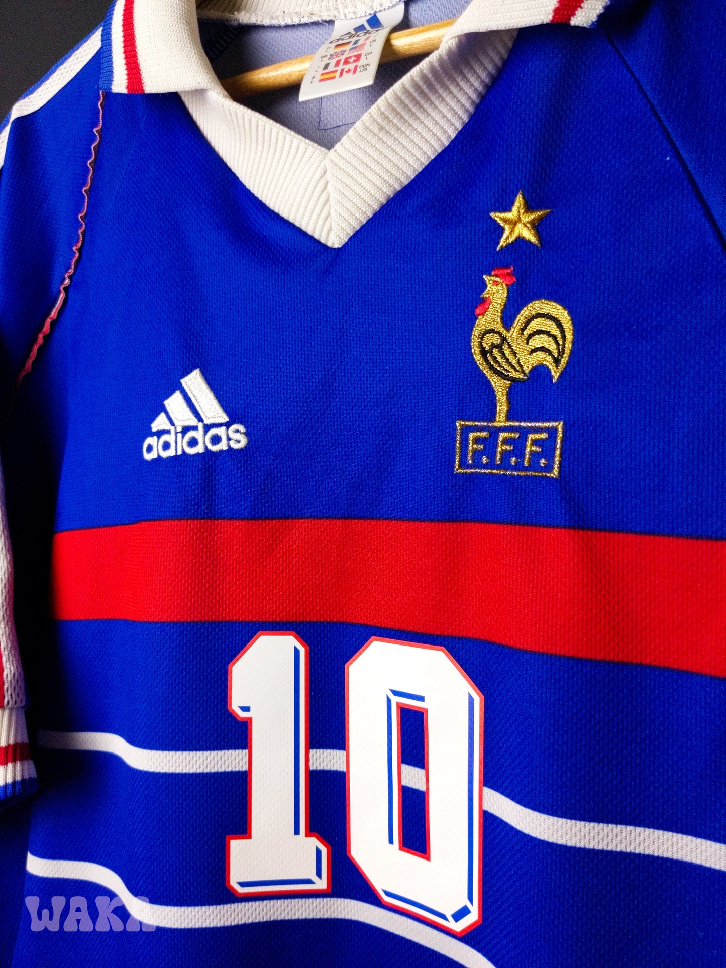 France 1998 - Zidane - Home Shirt - L