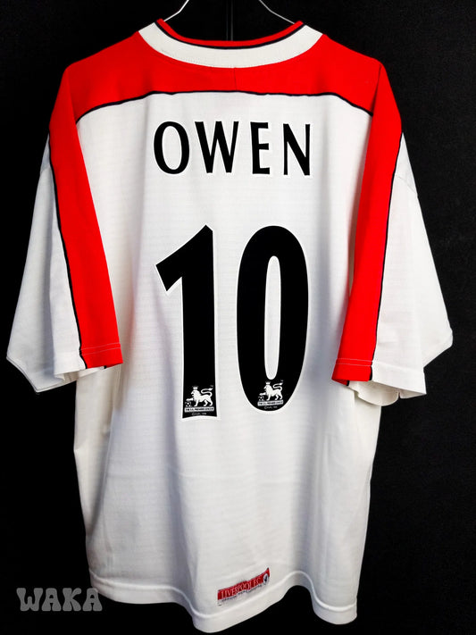 Liverpool 1998-1999-2000 - Owen - Away shirt - 2XL