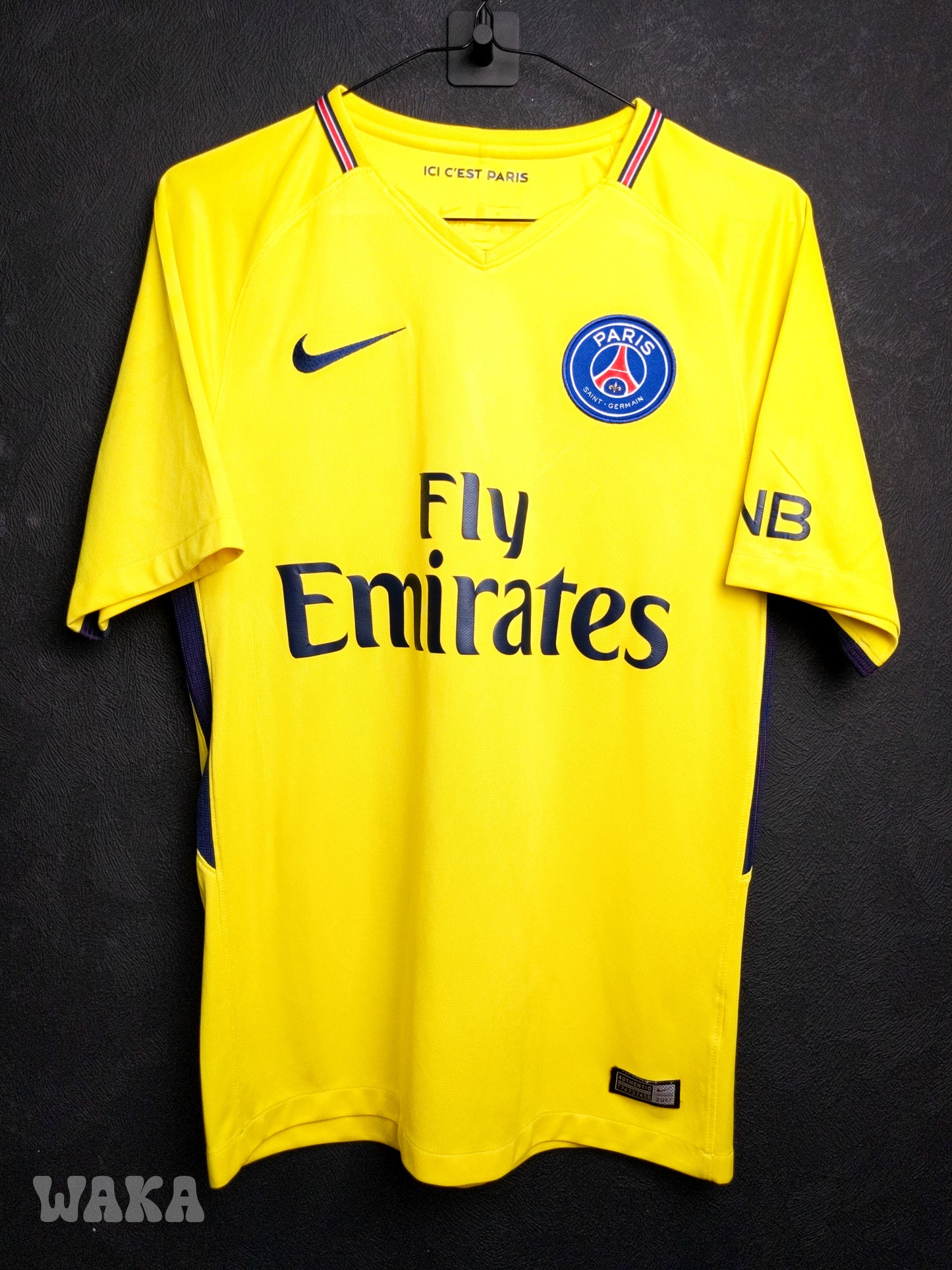 PSG Paris Saint-Germain 2017/2018 - Dani Alves - Away shirt - S