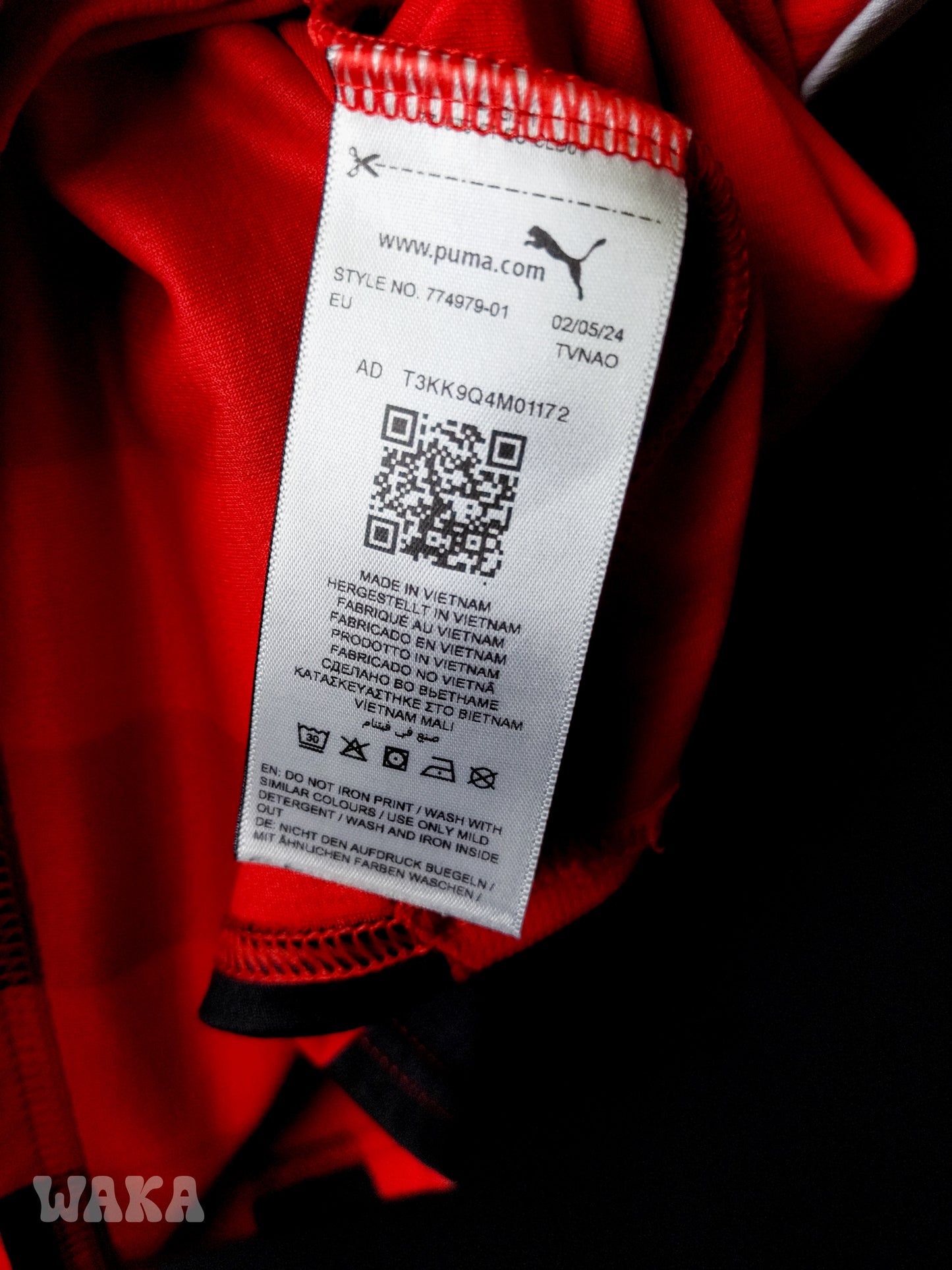 AC Milan 2024/2025 - Home shirt - M